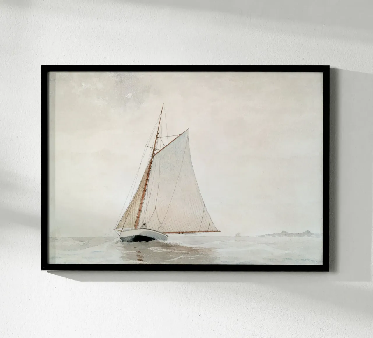 Sailing Seascape poster con telaio in alluminio da apoloprints