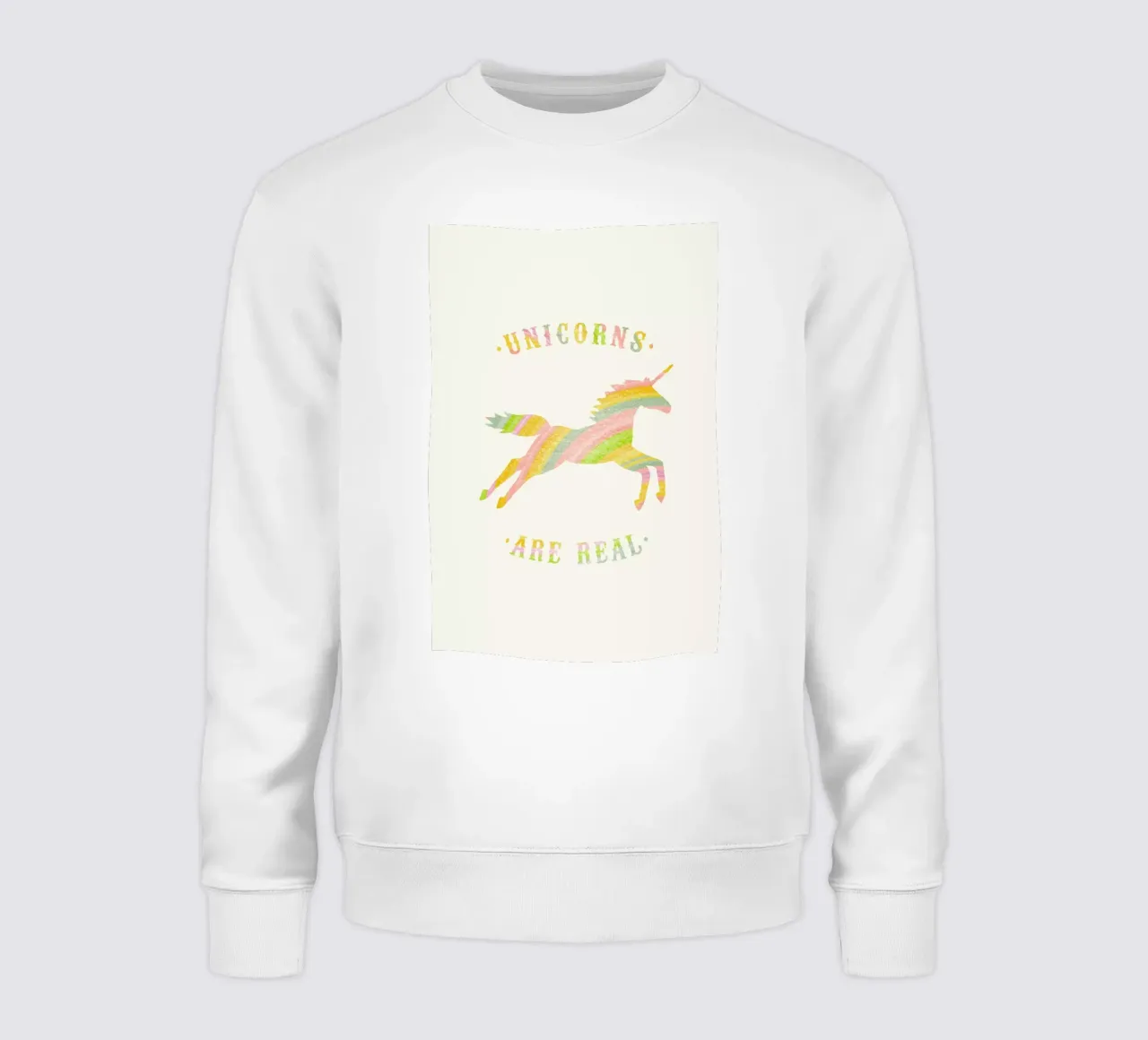 Unicorns Are Real II sweatshirt van Florent Bodart