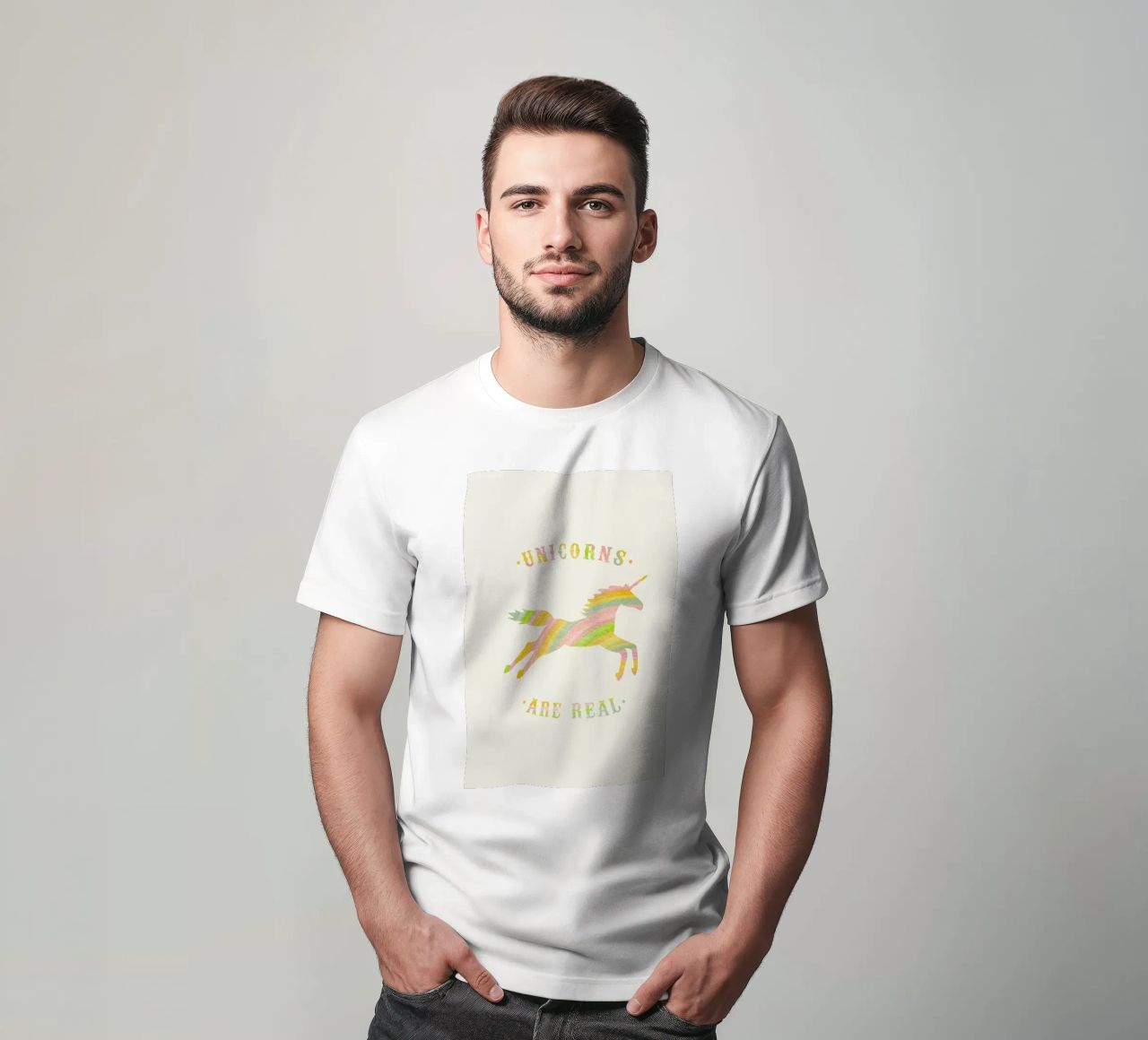Unicorns Are Real II t-shirt da Florent Bodart