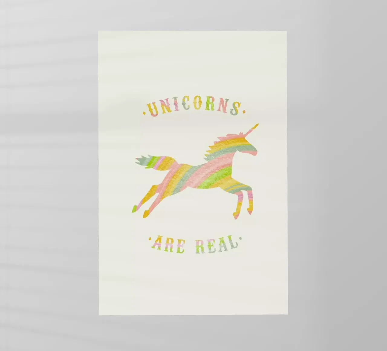 Unicorns Are Real II pellicola backlit da Florent Bodart