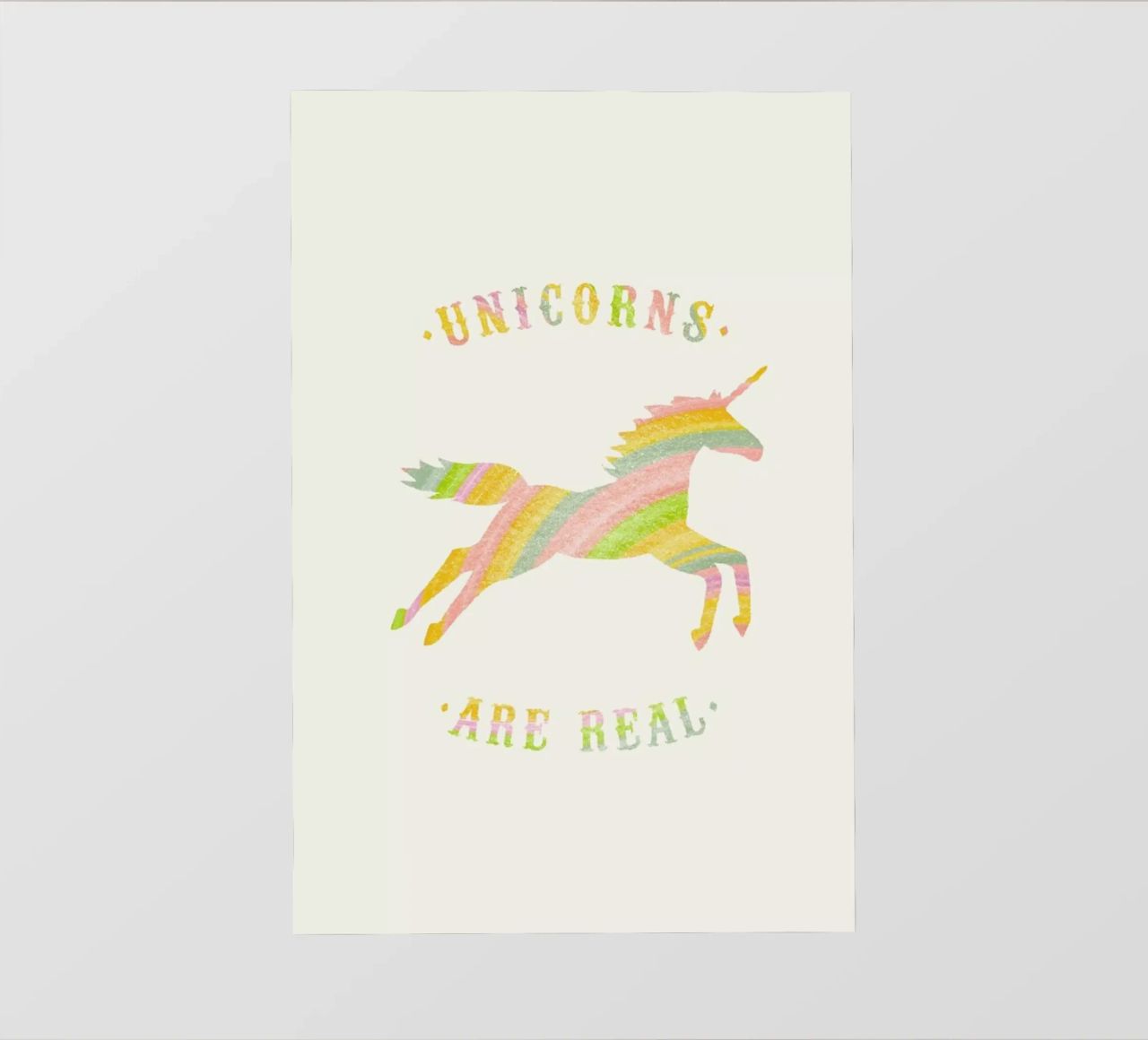 Unicorns Are Real II pellicola backlit da Florent Bodart