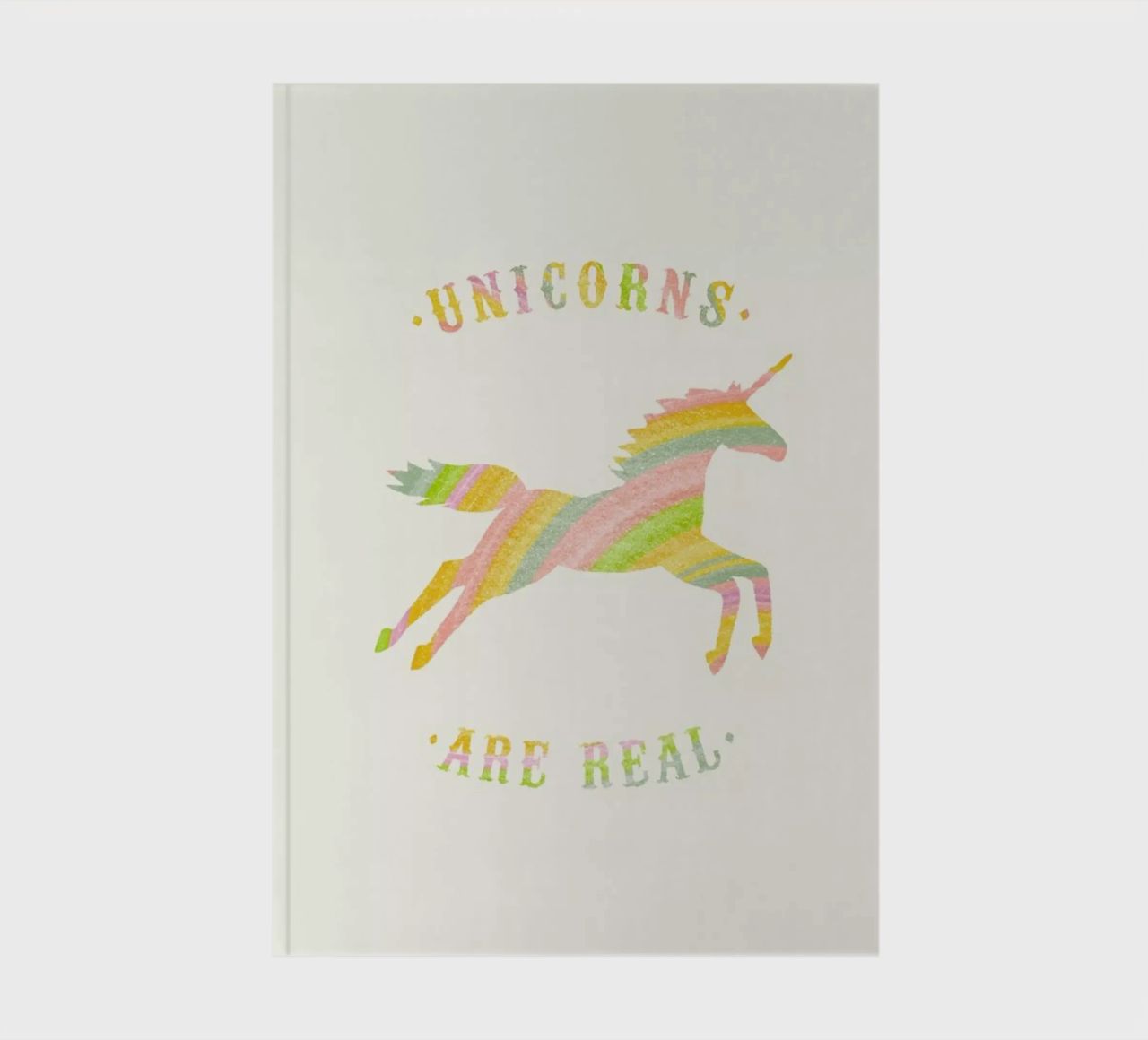 Unicorns Are Real II notebook by Florent Bodart
