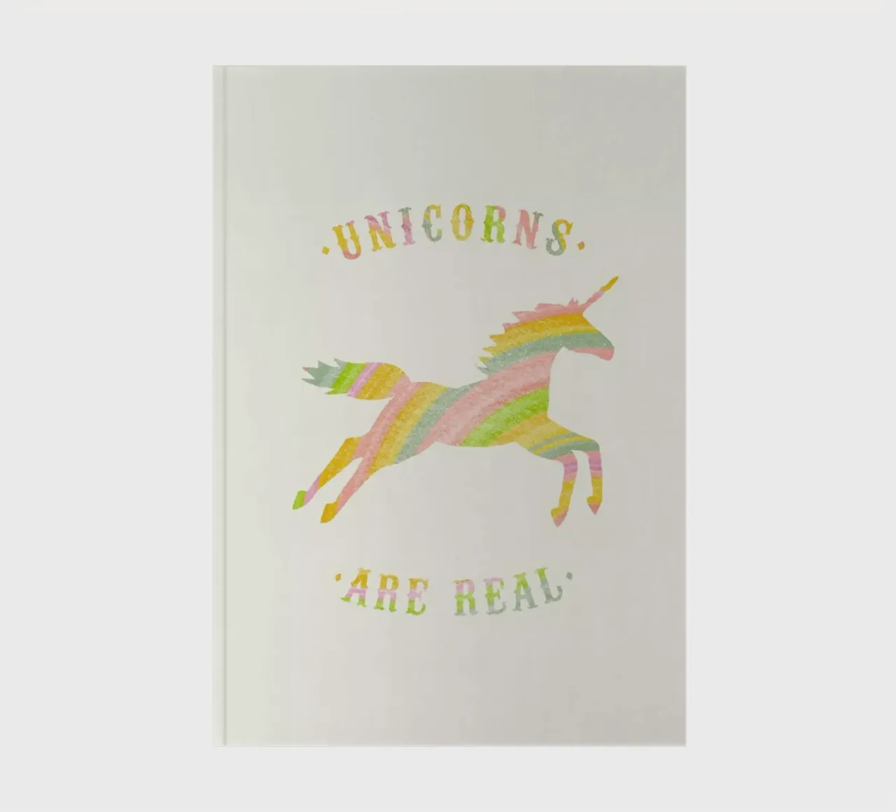 Unicorns Are Real II notitieboek van Florent Bodart