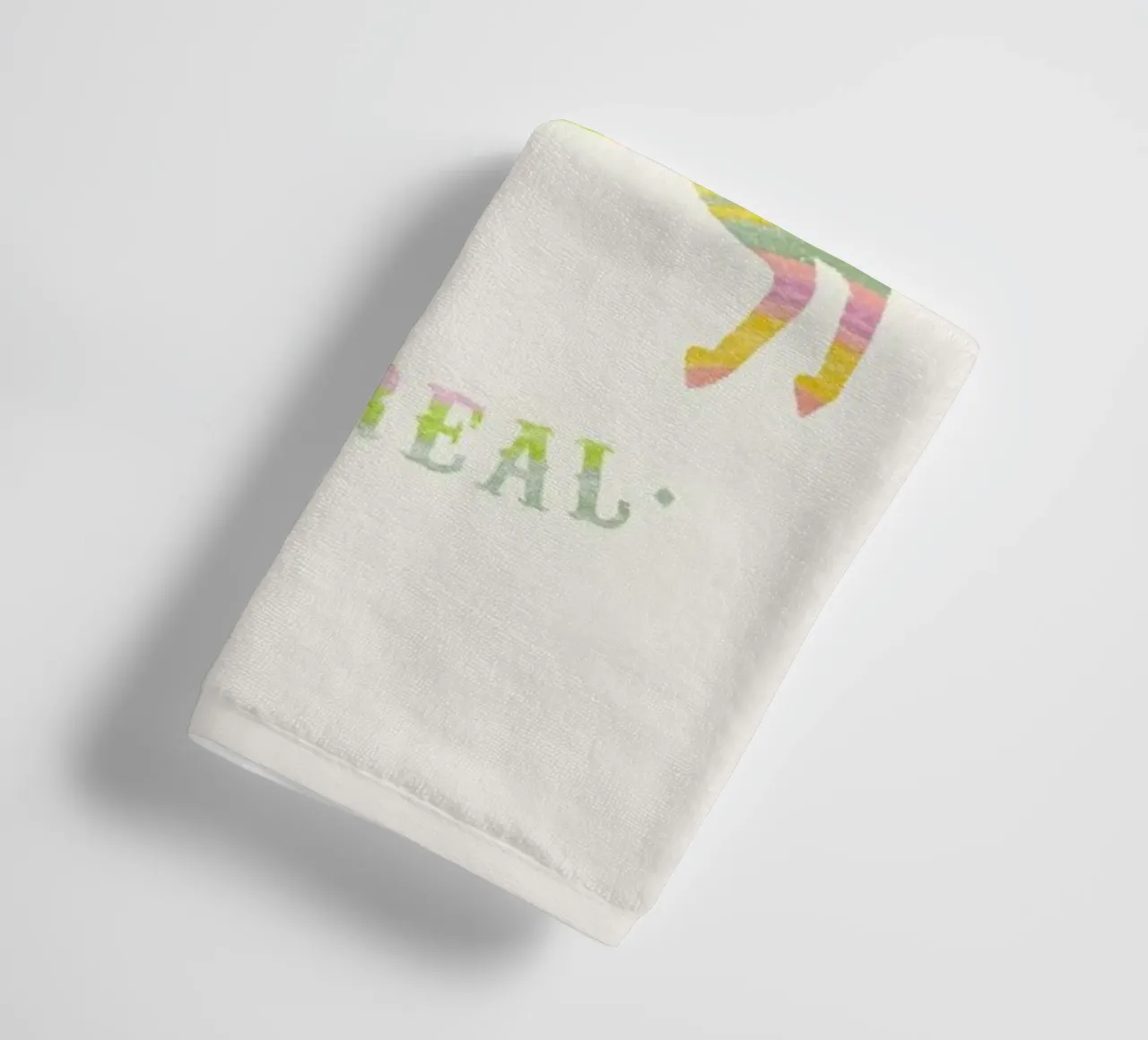 Unicorns Are Real II asciugamano da bagno da Florent Bodart