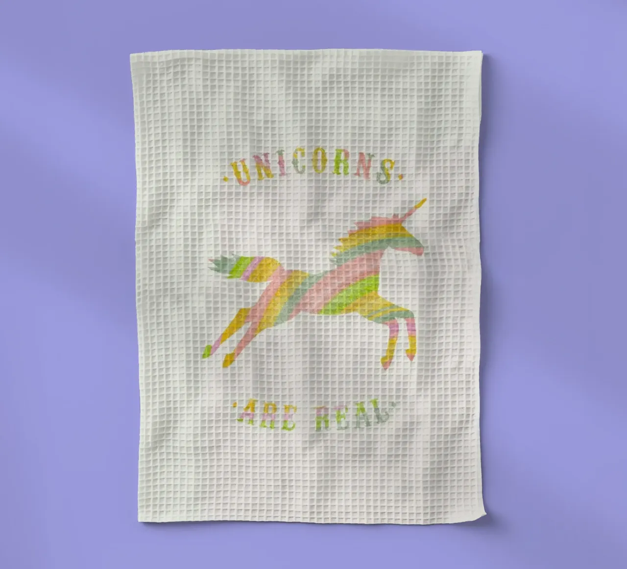Unicorns Are Real II canovaccio da cucina da Florent Bodart