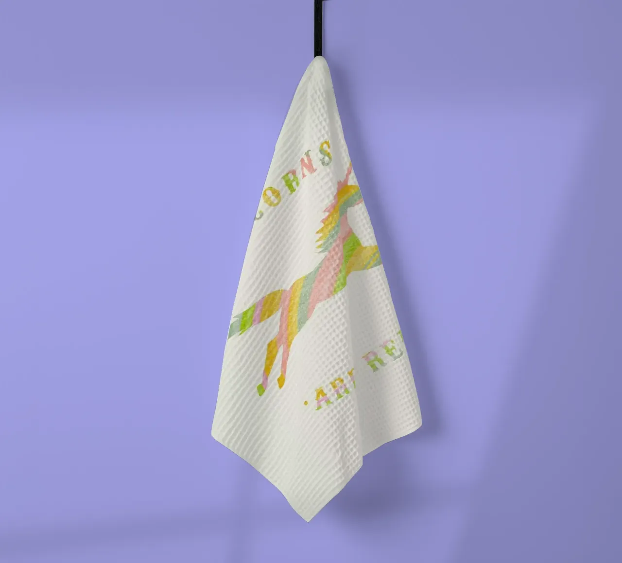 Unicorns Are Real II canovaccio da cucina da Florent Bodart