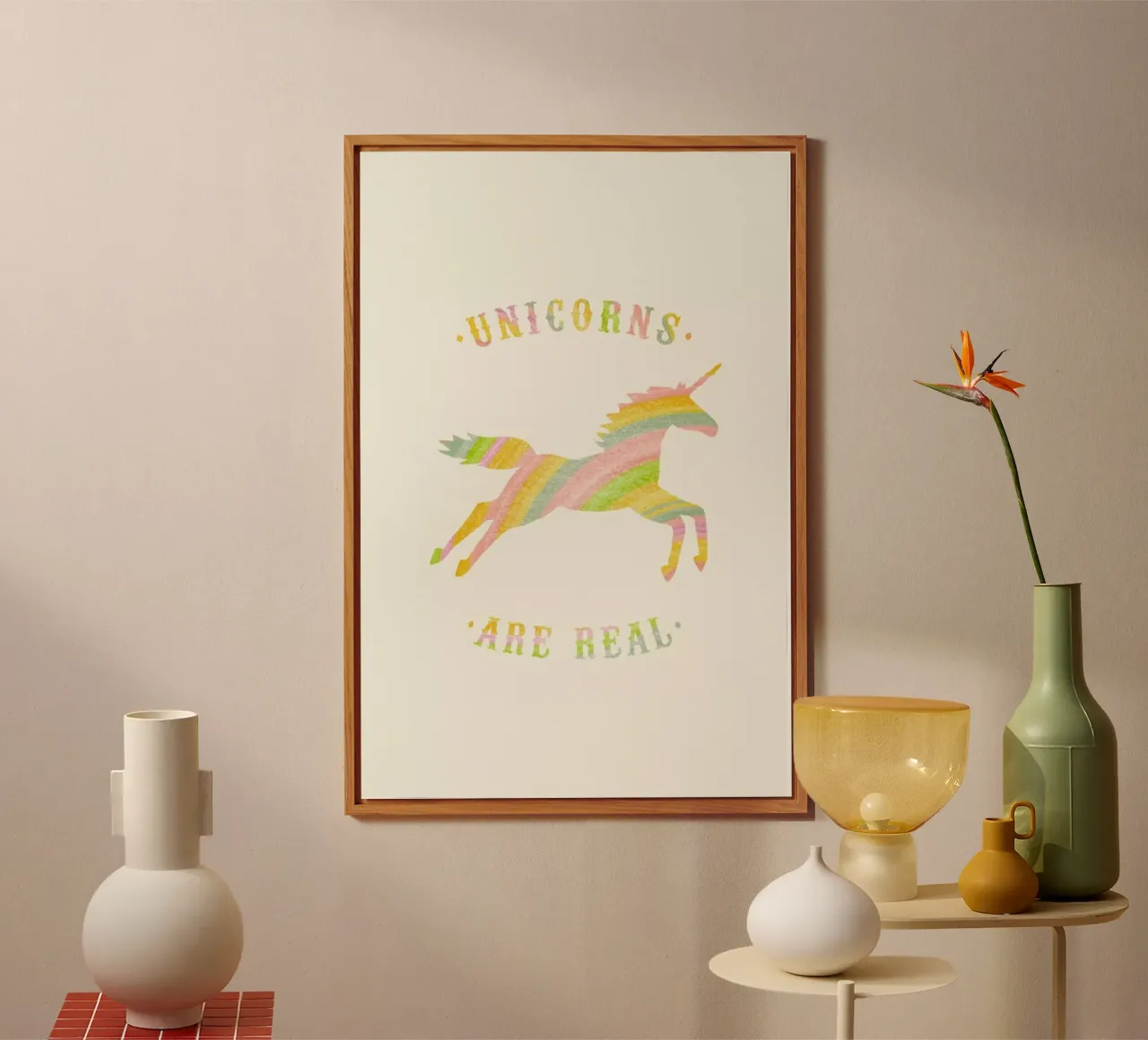 Unicorns Are Real II pannello forex da Florent Bodart