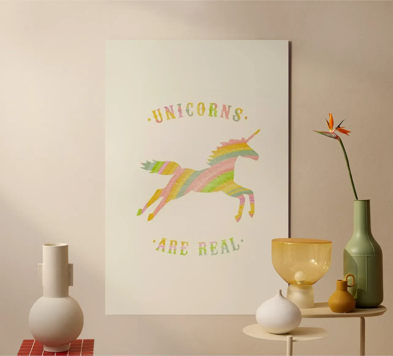 Unicorns Are Real II pannello forex da Florent Bodart