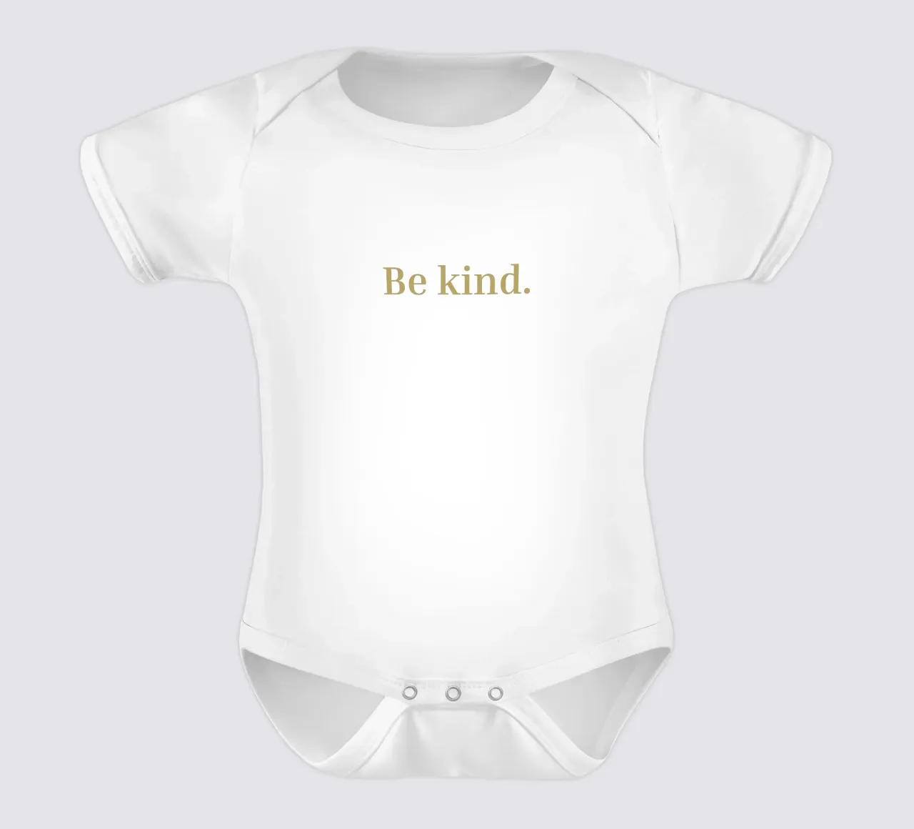Be kind. body neonato maniche corte da apoloprints