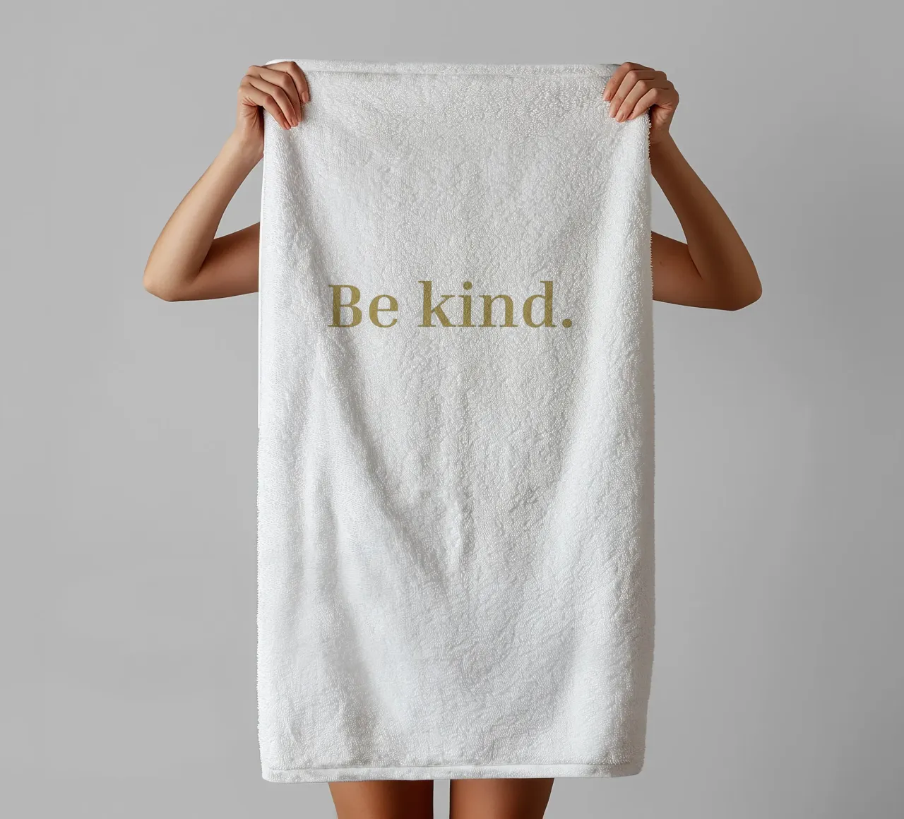 Be kind. asciugamano da bagno da apoloprints