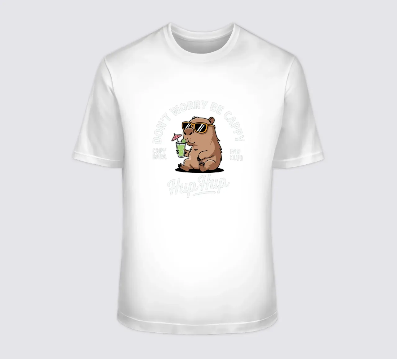 Don't Worry Be Cappy Hup Hup t-shirt da edsonramosart