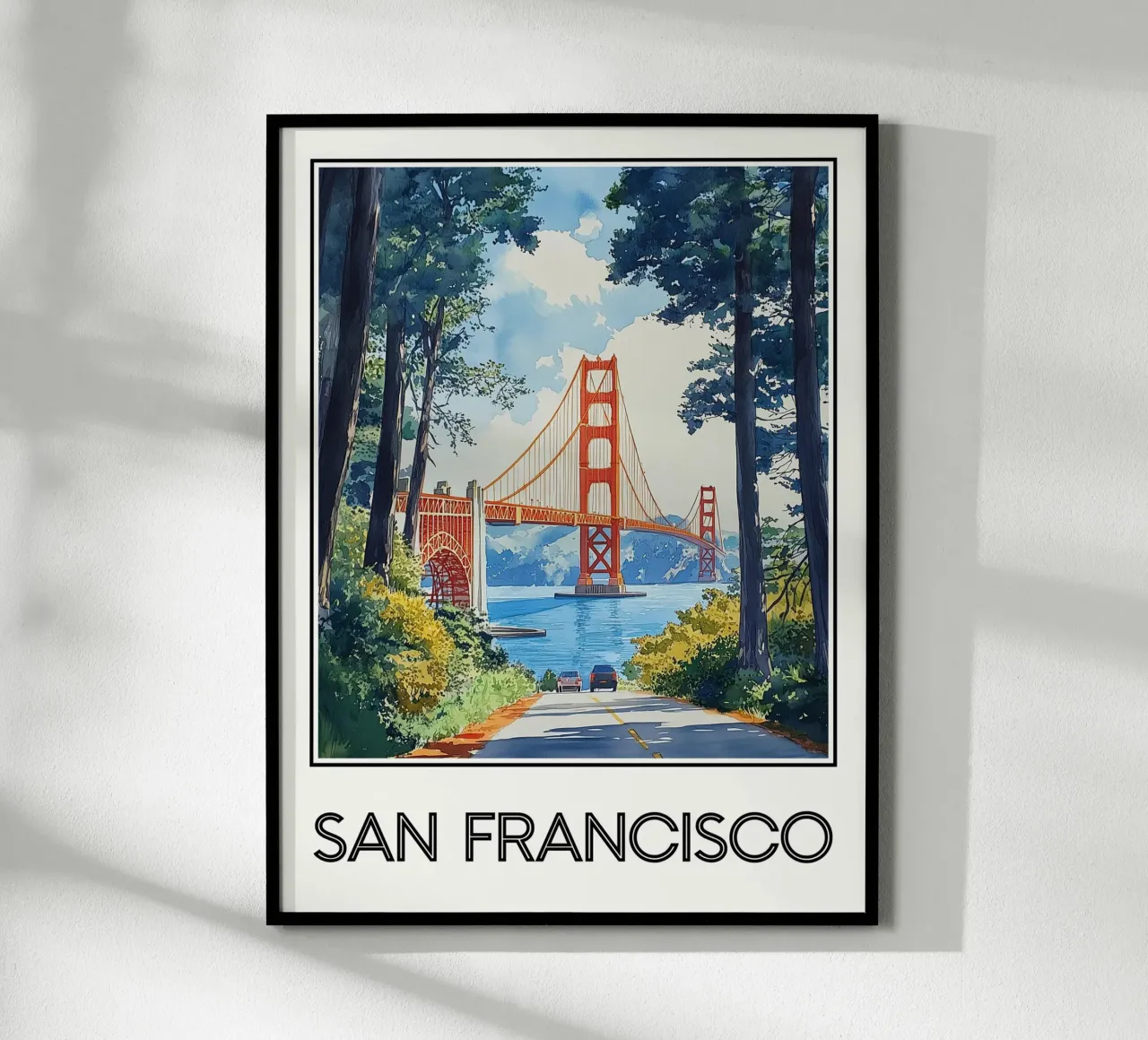 San Francisco carta hahnemühle da Frame the World