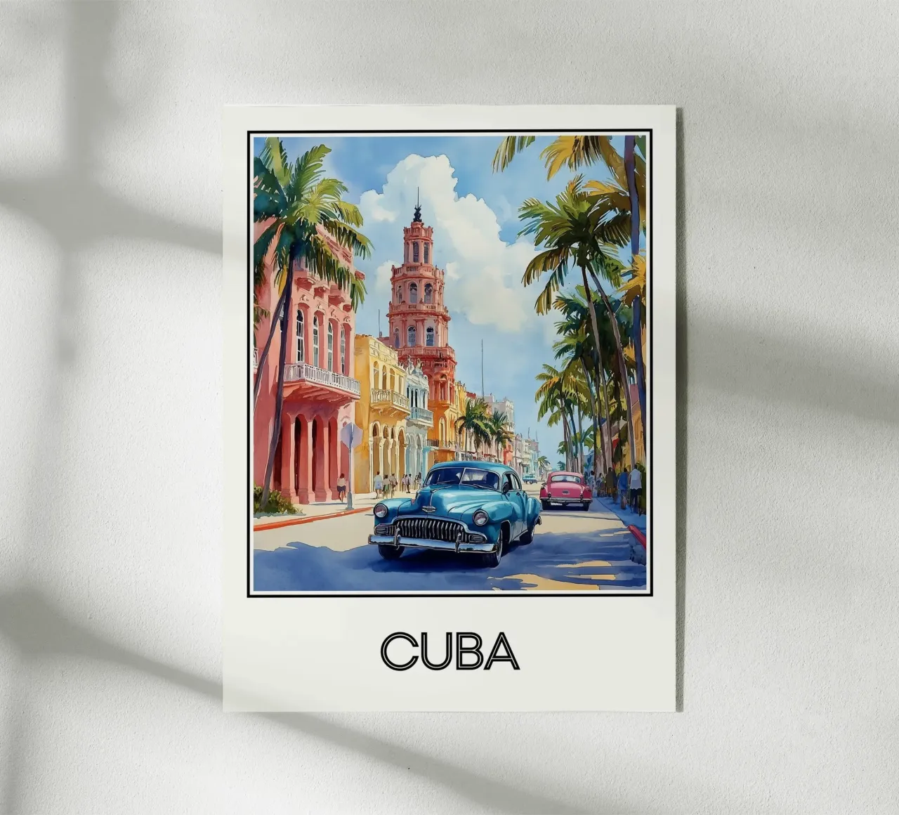 Cuba posters acrylic glass by Frame the World