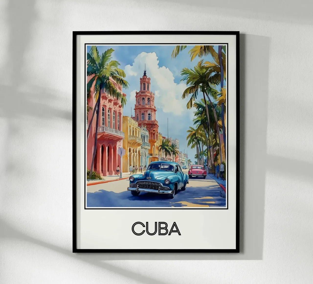 Cuba poster da Frame the World