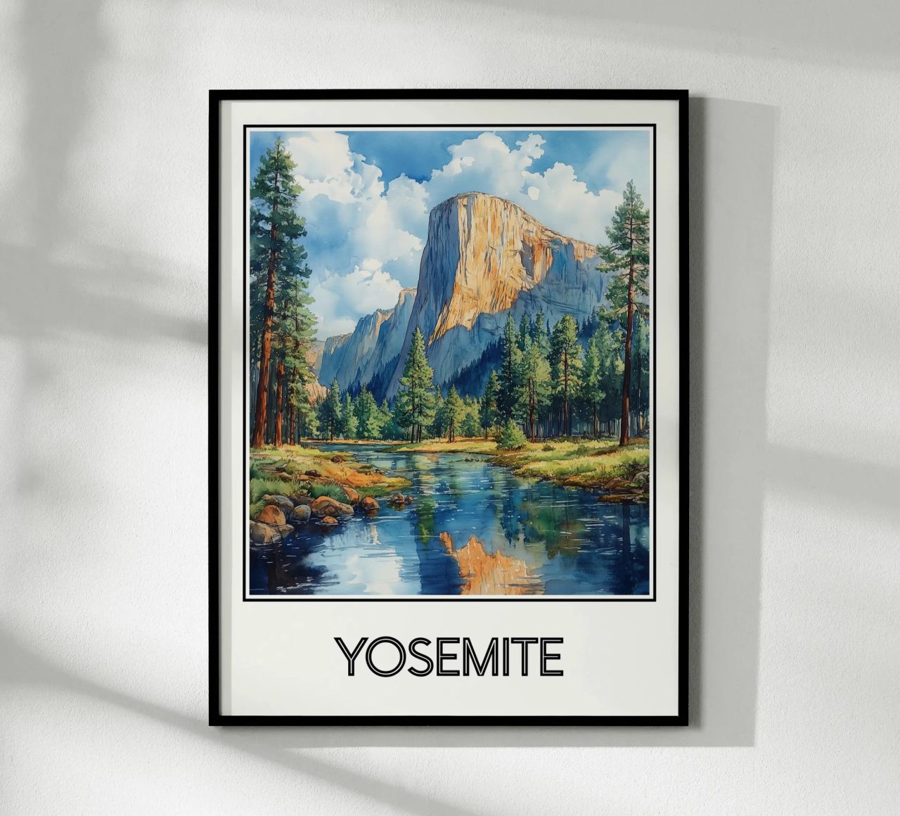 Yosemite poster da Frame the World