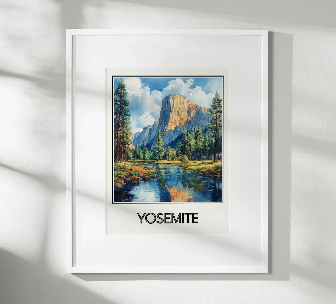 Yosemite poster da Frame the World
