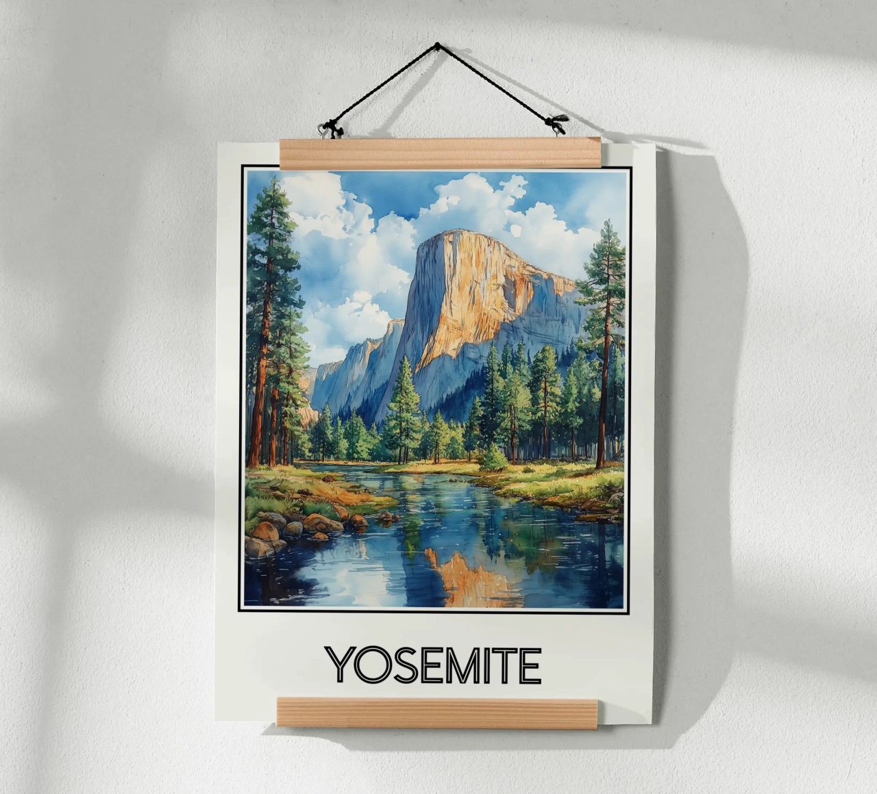 Yosemite poster da Frame the World