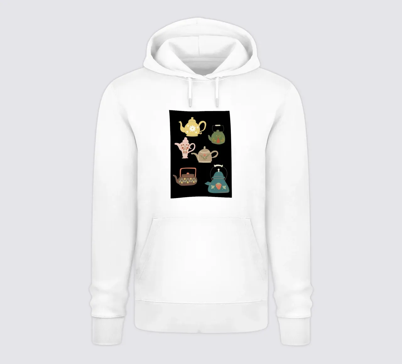 Collection ofteapots hoodie van LisaArtes
