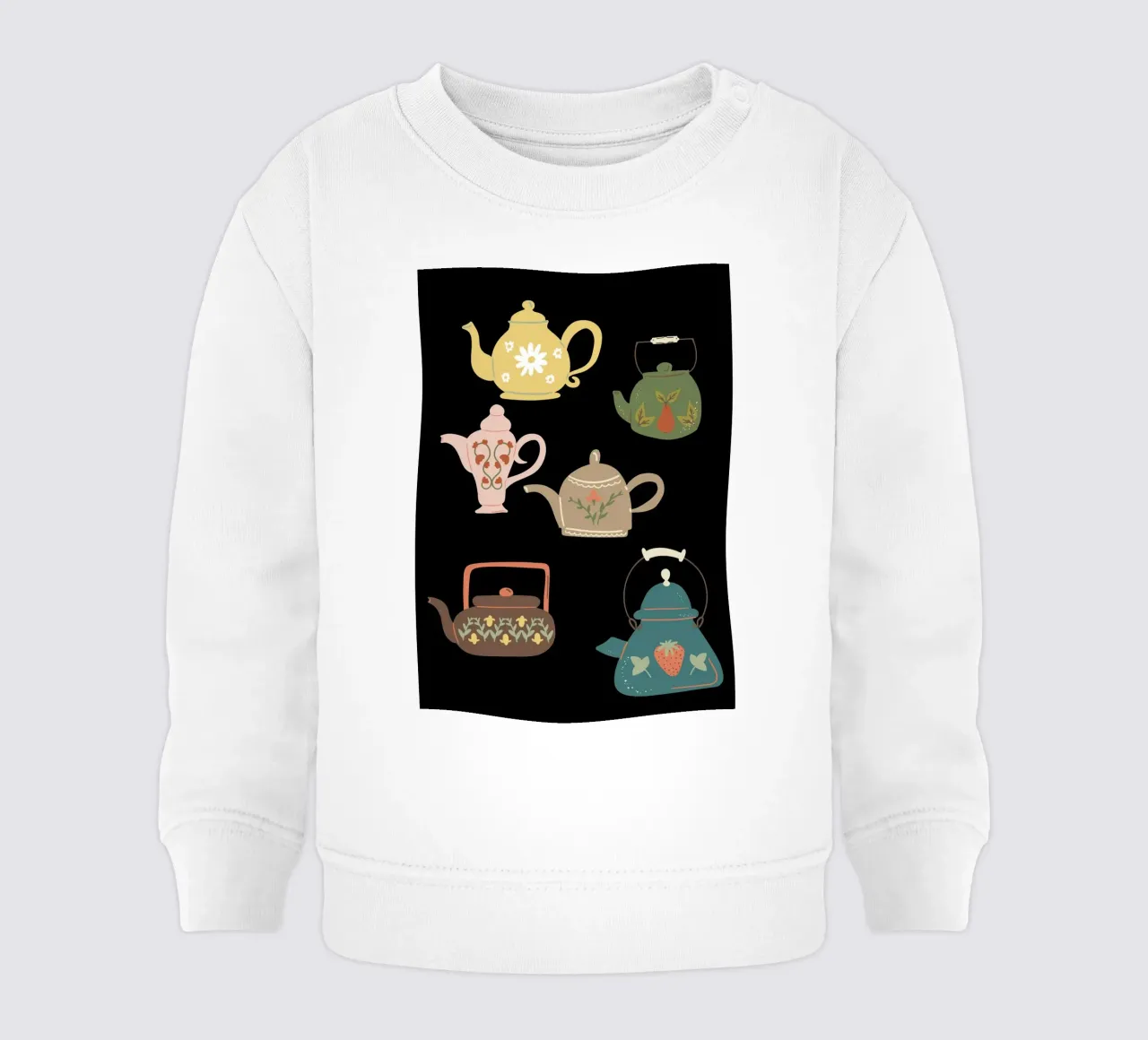 Collection ofteapots Baby Sweatshirt von LisaArtes