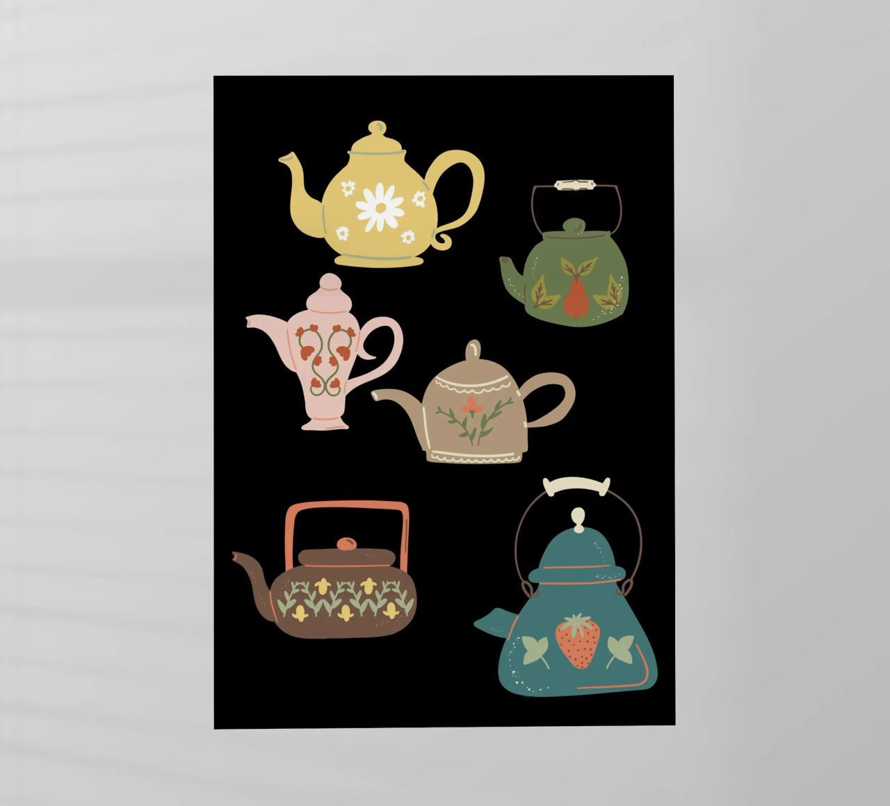 Collection ofteapots pellicola backlit da LisaArtes