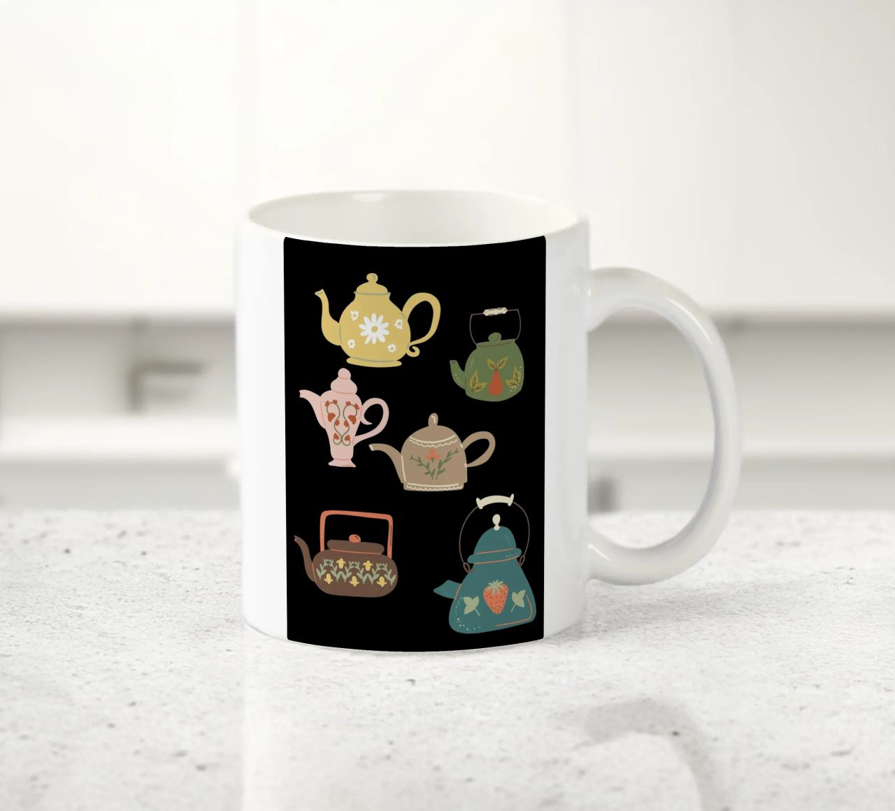 Collection ofteapots tazza in ceramica da LisaArtes
