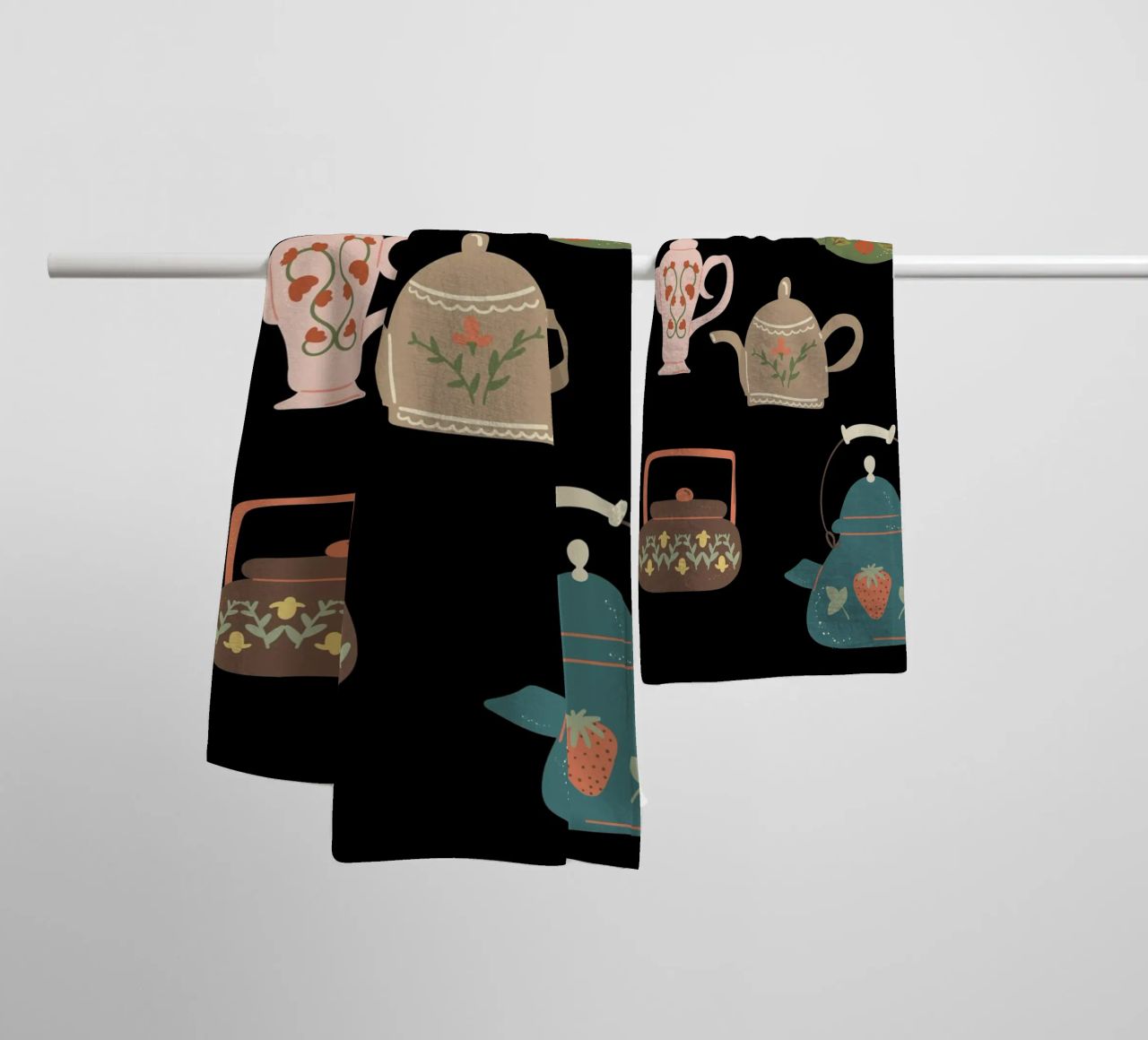 Collection ofteapots asciugamano da bagno da LisaArtes