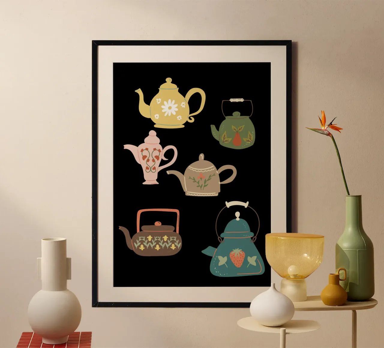 Collection ofteapots carta hahnemühle da LisaArtes