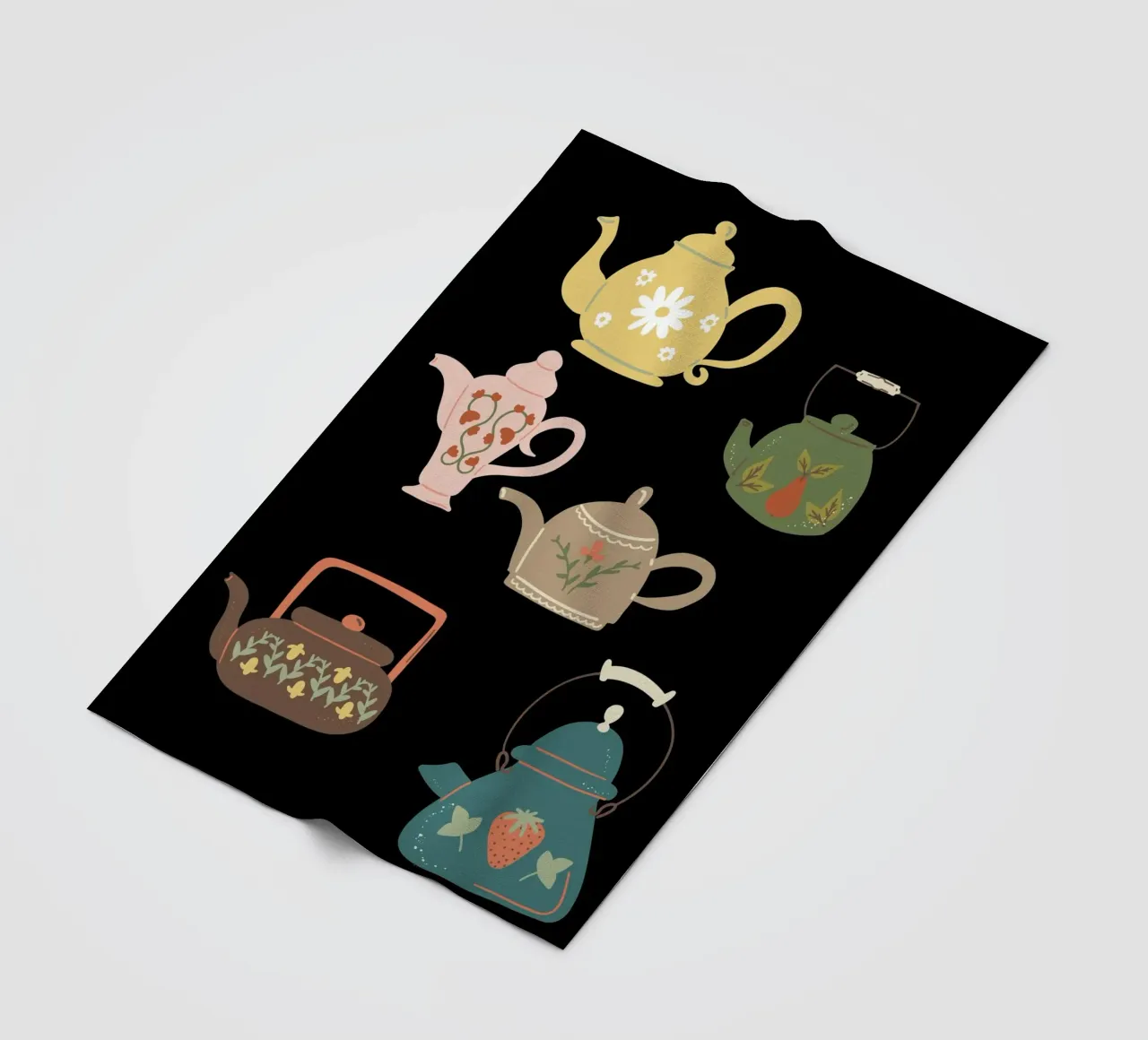 Collection ofteapots coperta in pile da LisaArtes