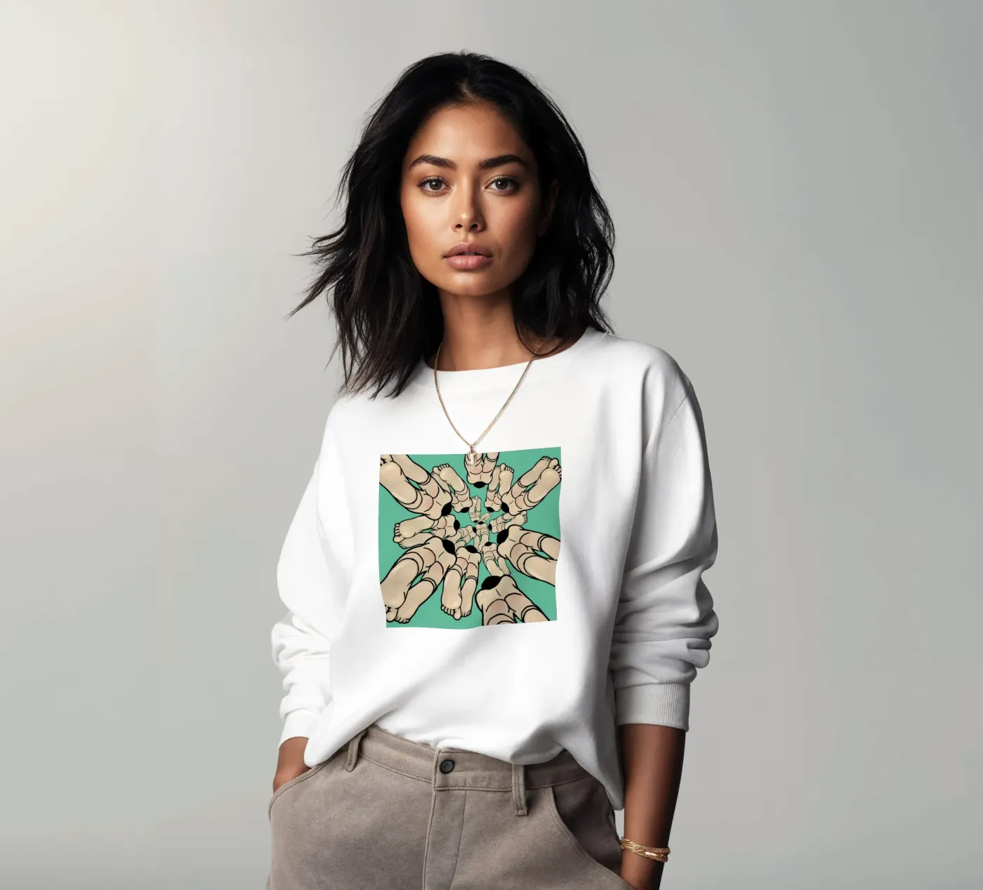 Diving sweatshirt by Ruei