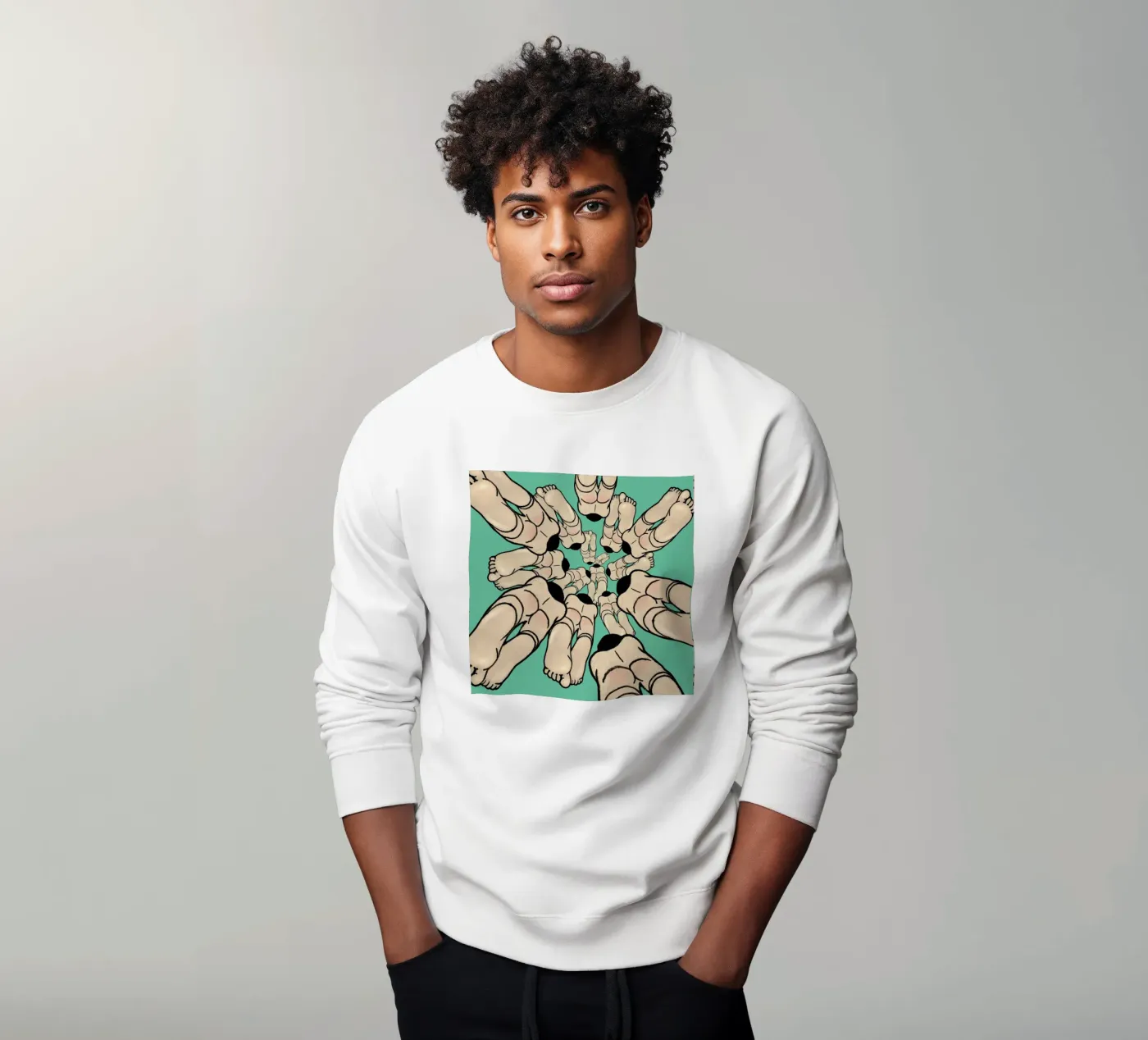 Diving sweatshirt by Ruei