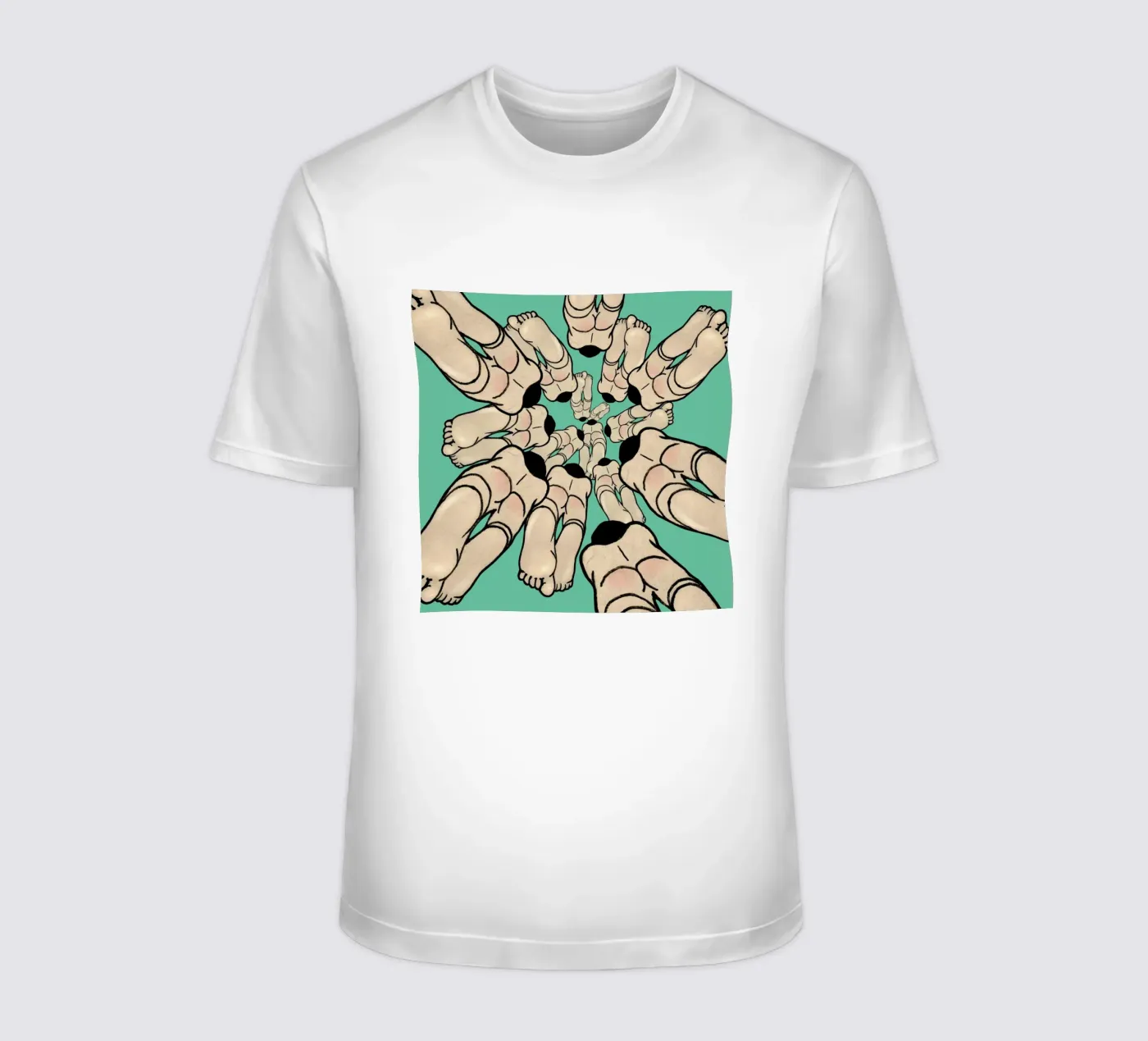 Diving t-shirt by Ruei
