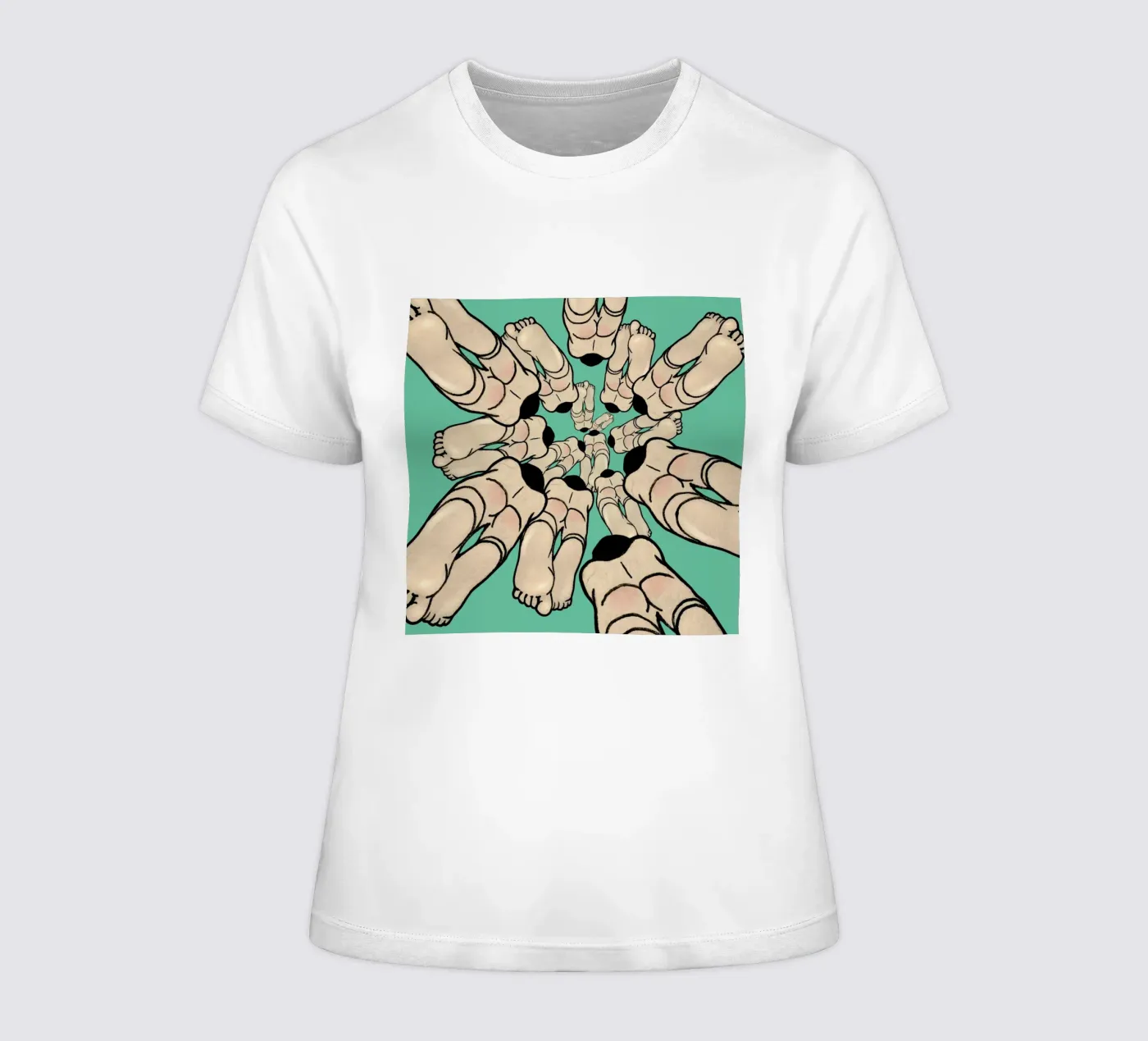 Diving t-shirt da donna da Ruei