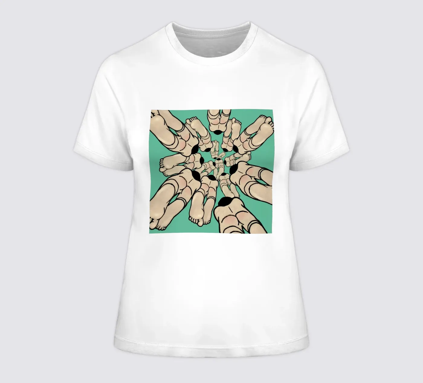 Diving t-shirt da donna da Ruei