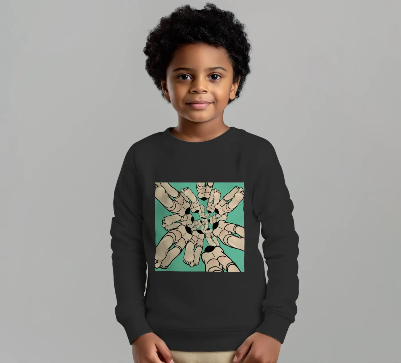 Diving kinder sweatshirt van Ruei