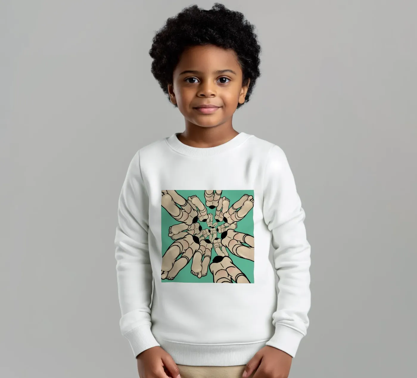Diving kinder sweatshirt van Ruei