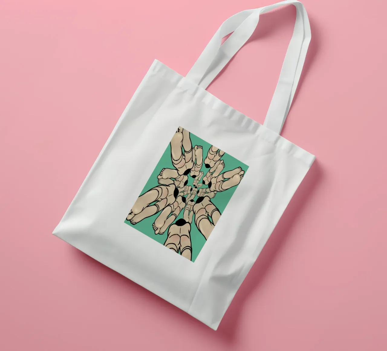 Diving Jutebeutel von Ruei