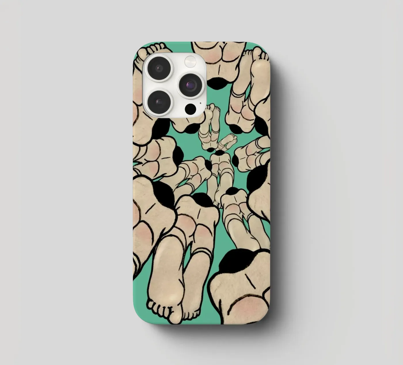 Diving iphone case by Ruei