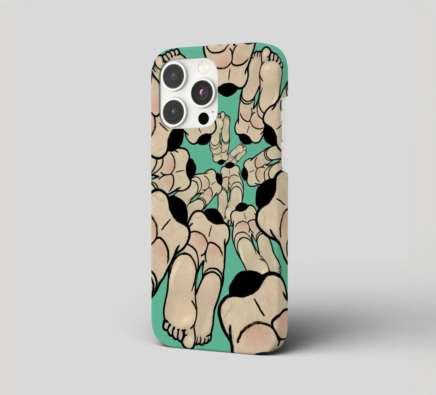 Diving iphone case by Ruei