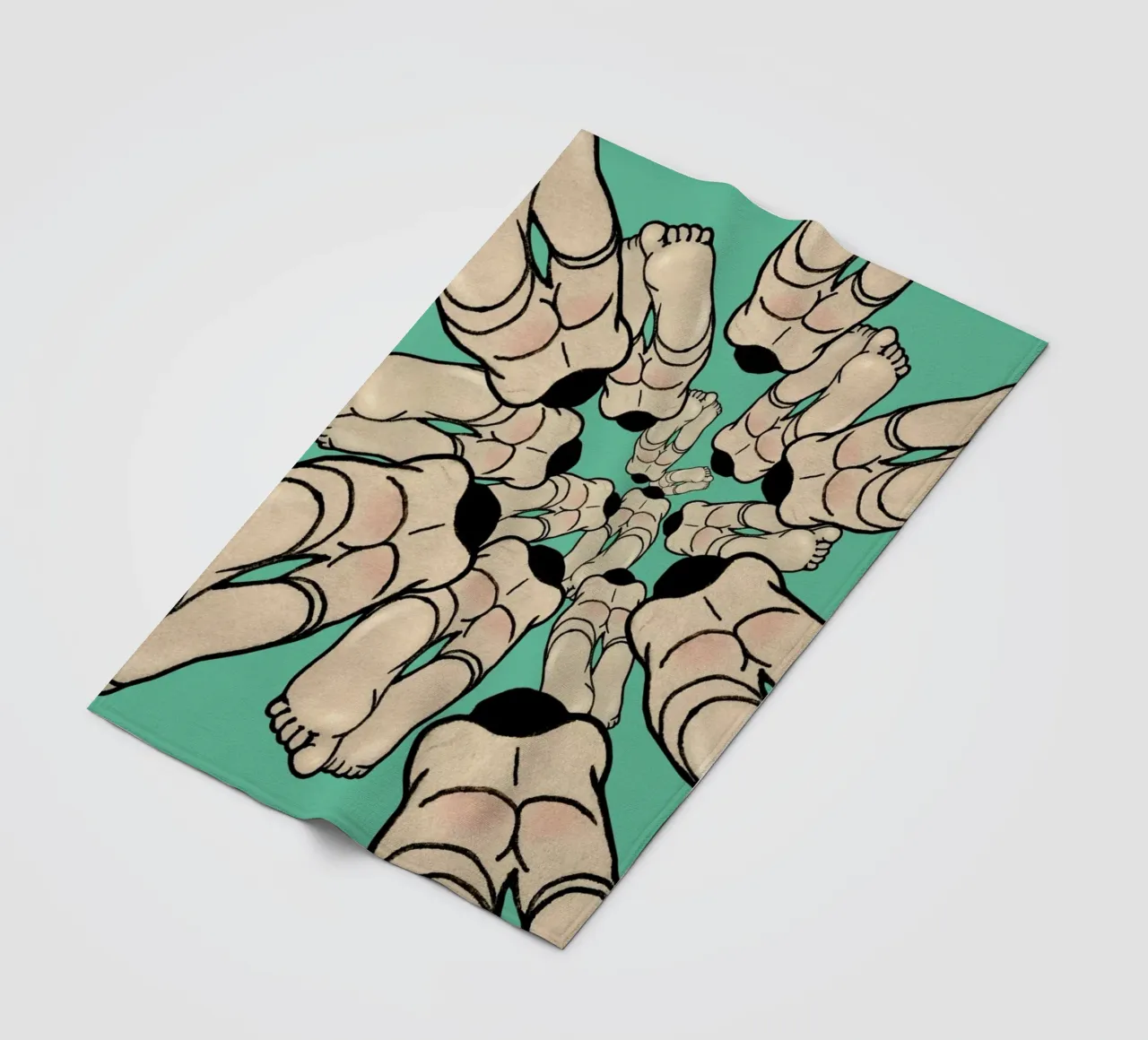 Diving fleece blanket by Ruei