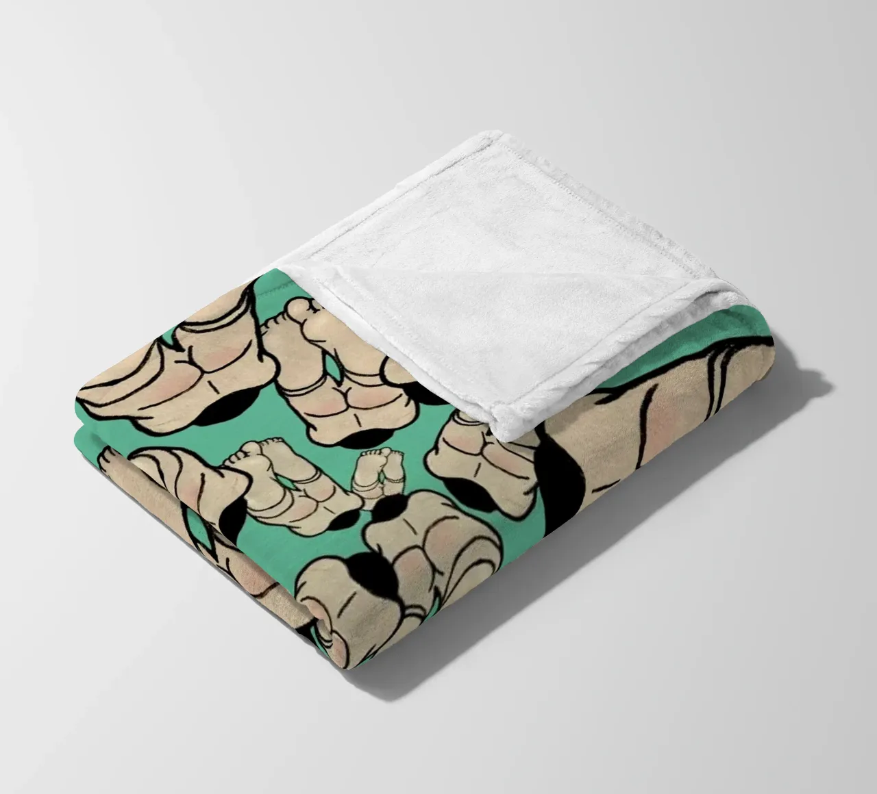 Diving fleece blanket by Ruei