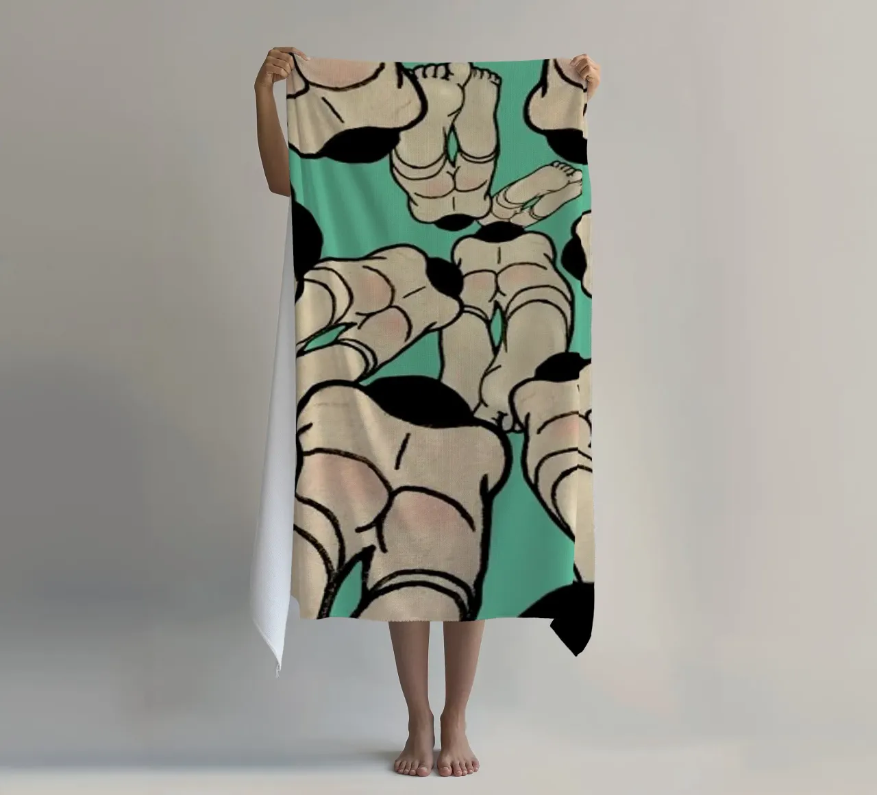 Diving strandhanddoek van Ruei