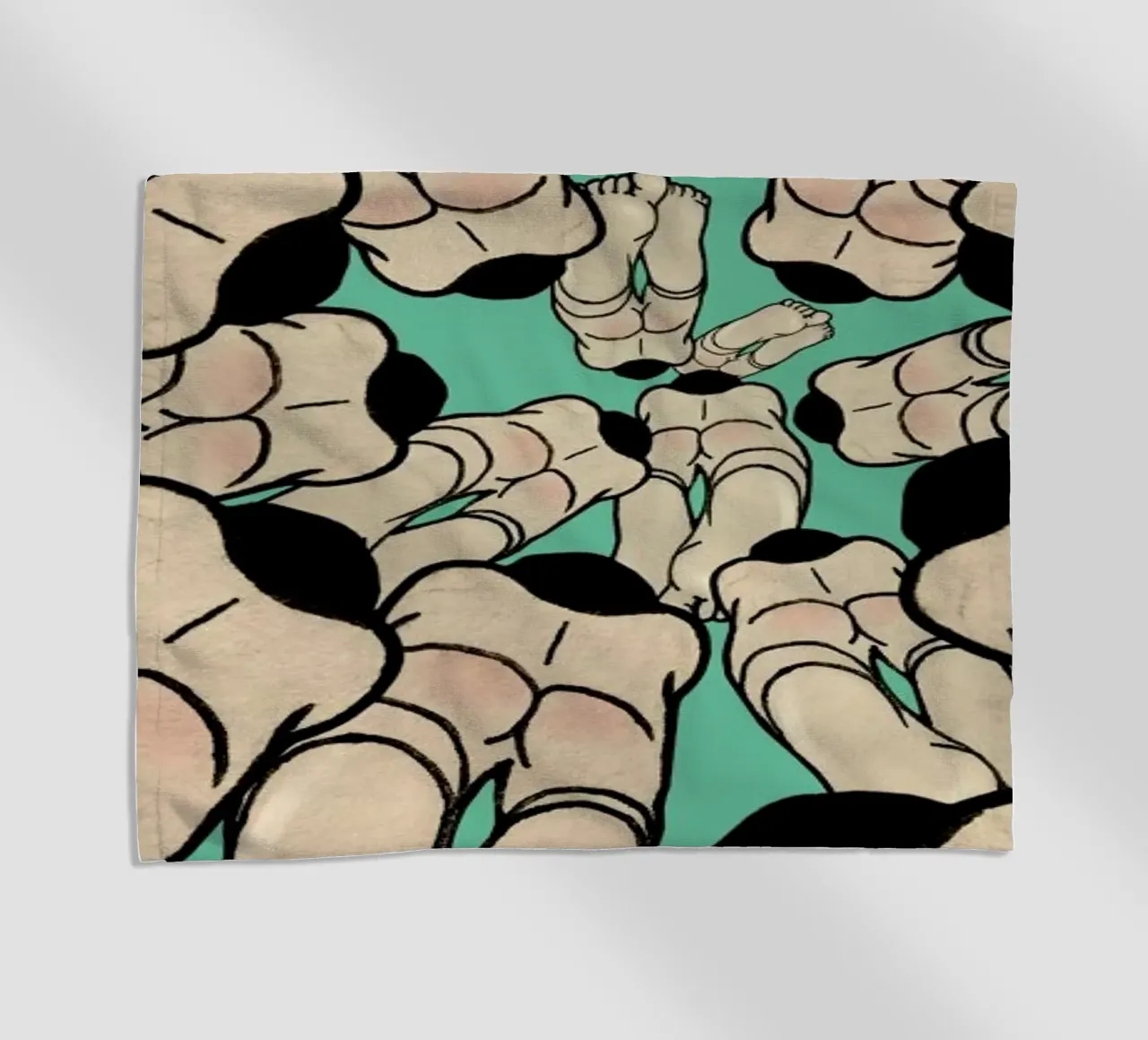 Diving strandhanddoek van Ruei