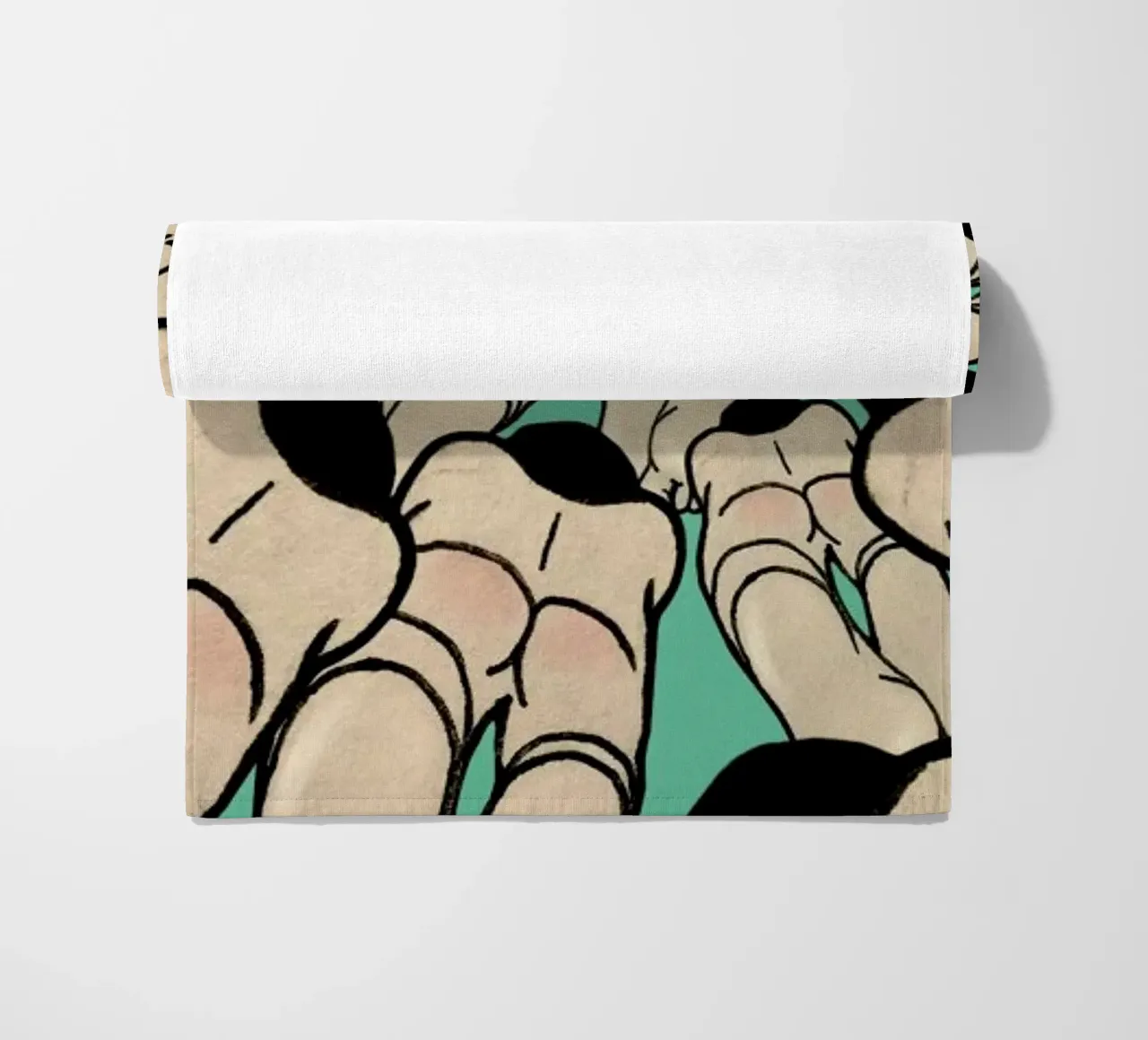 Diving strandhanddoek van Ruei