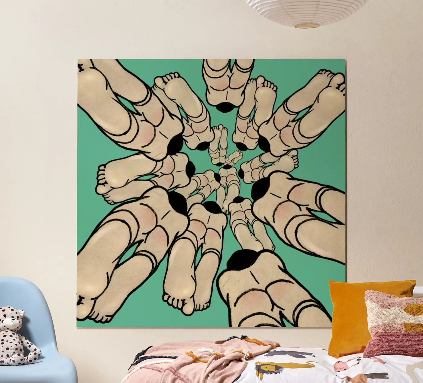 Diving Poster von Ruei