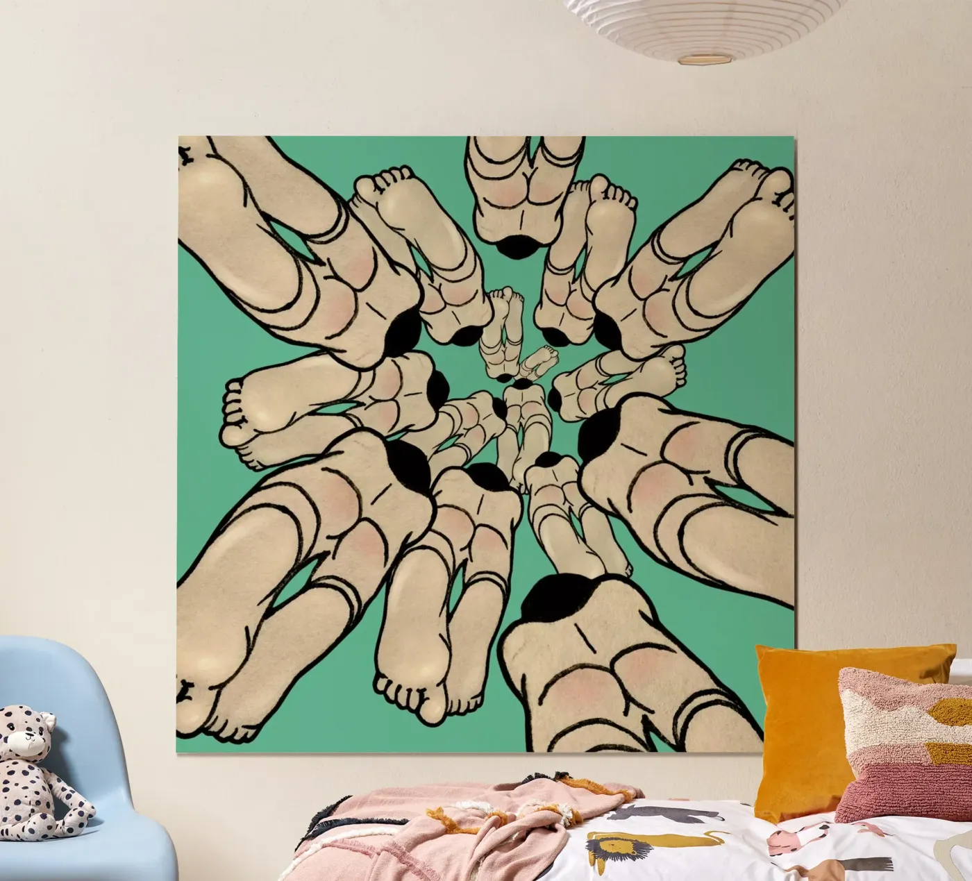 Diving poster by Ruei