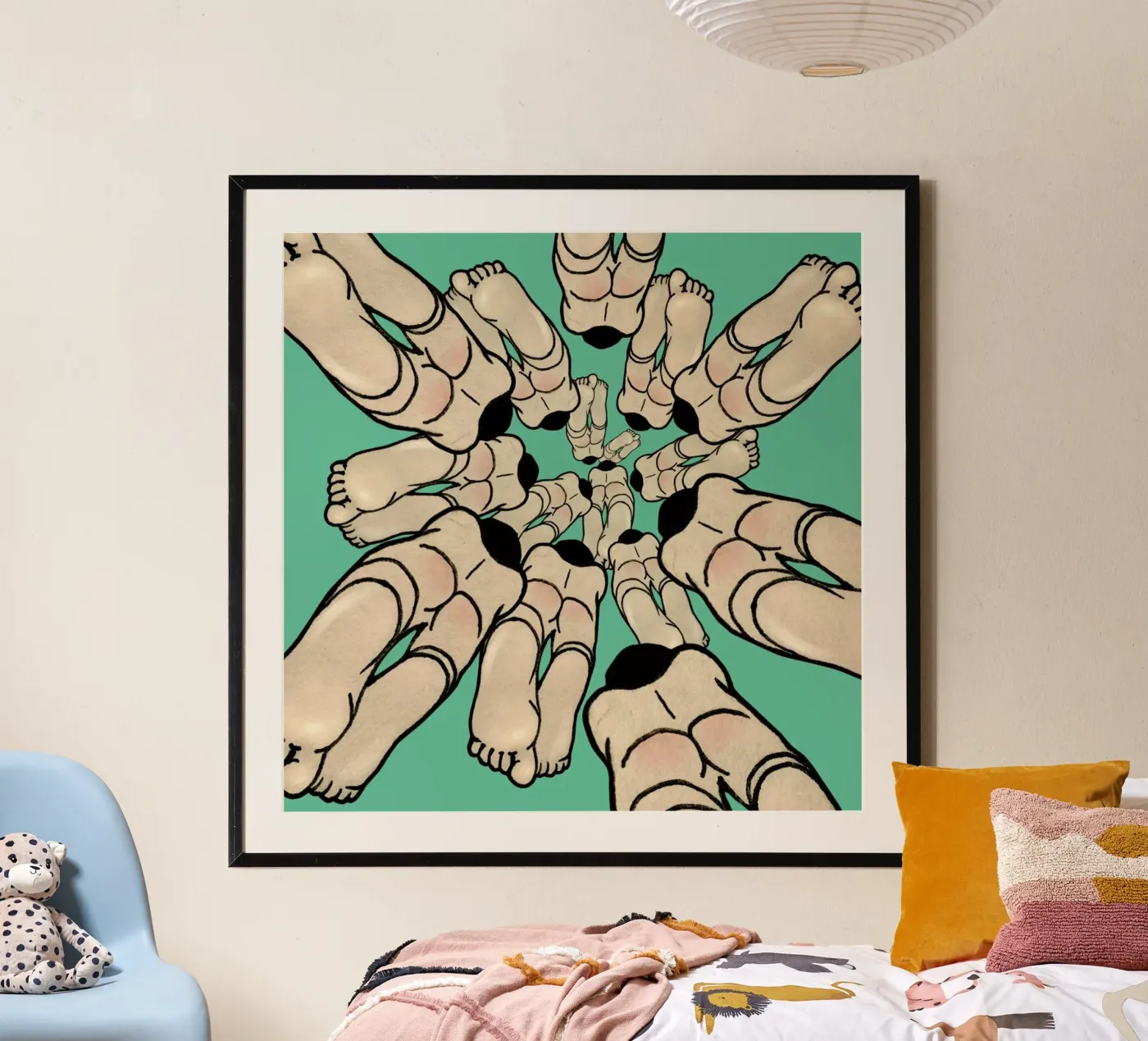 Diving poster by Ruei