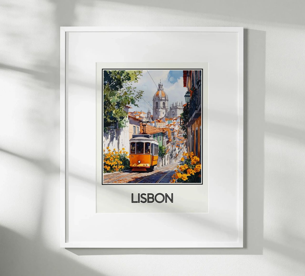 Lisbonne poster de Frame the World