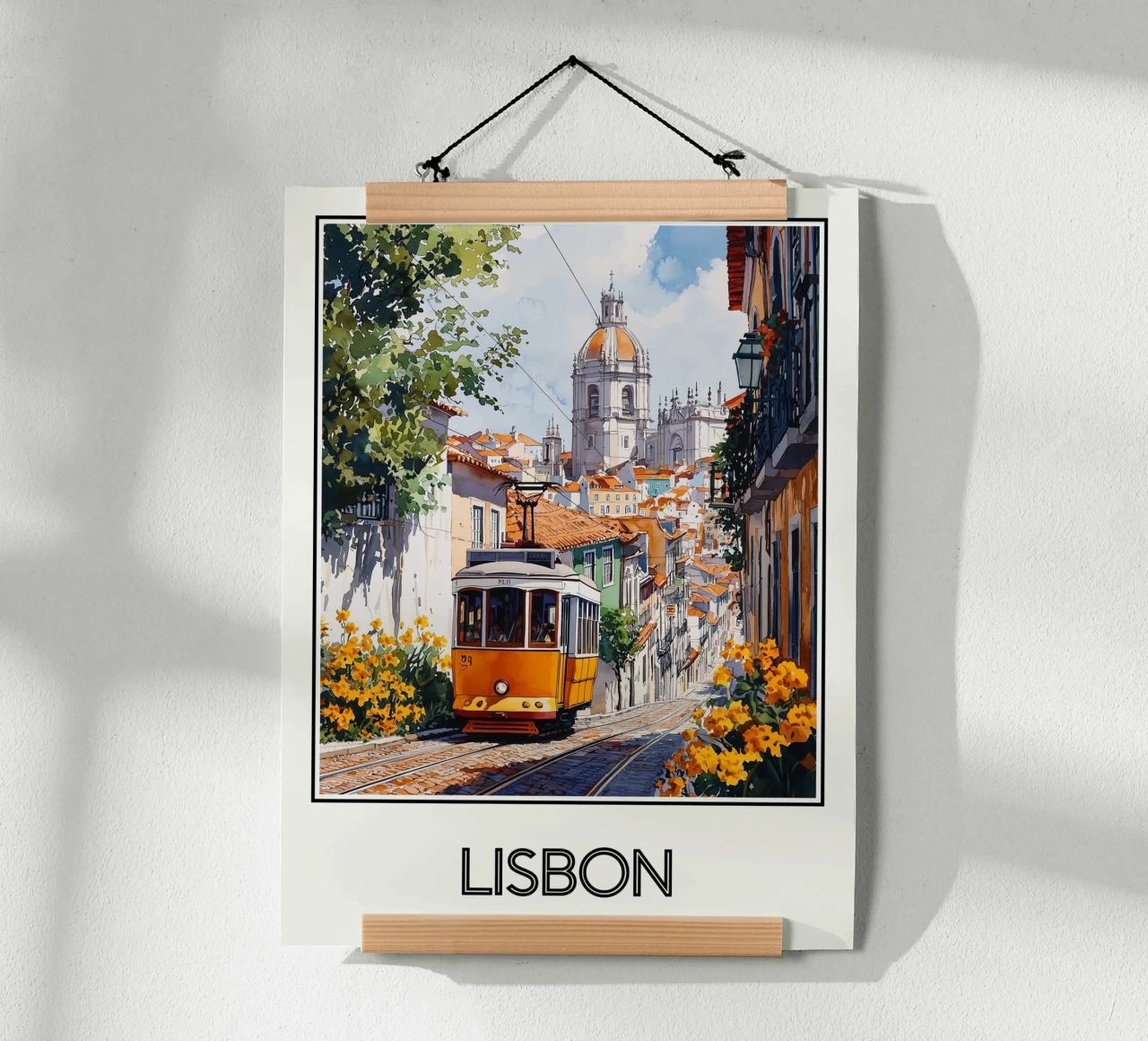 Lisbonne poster de Frame the World