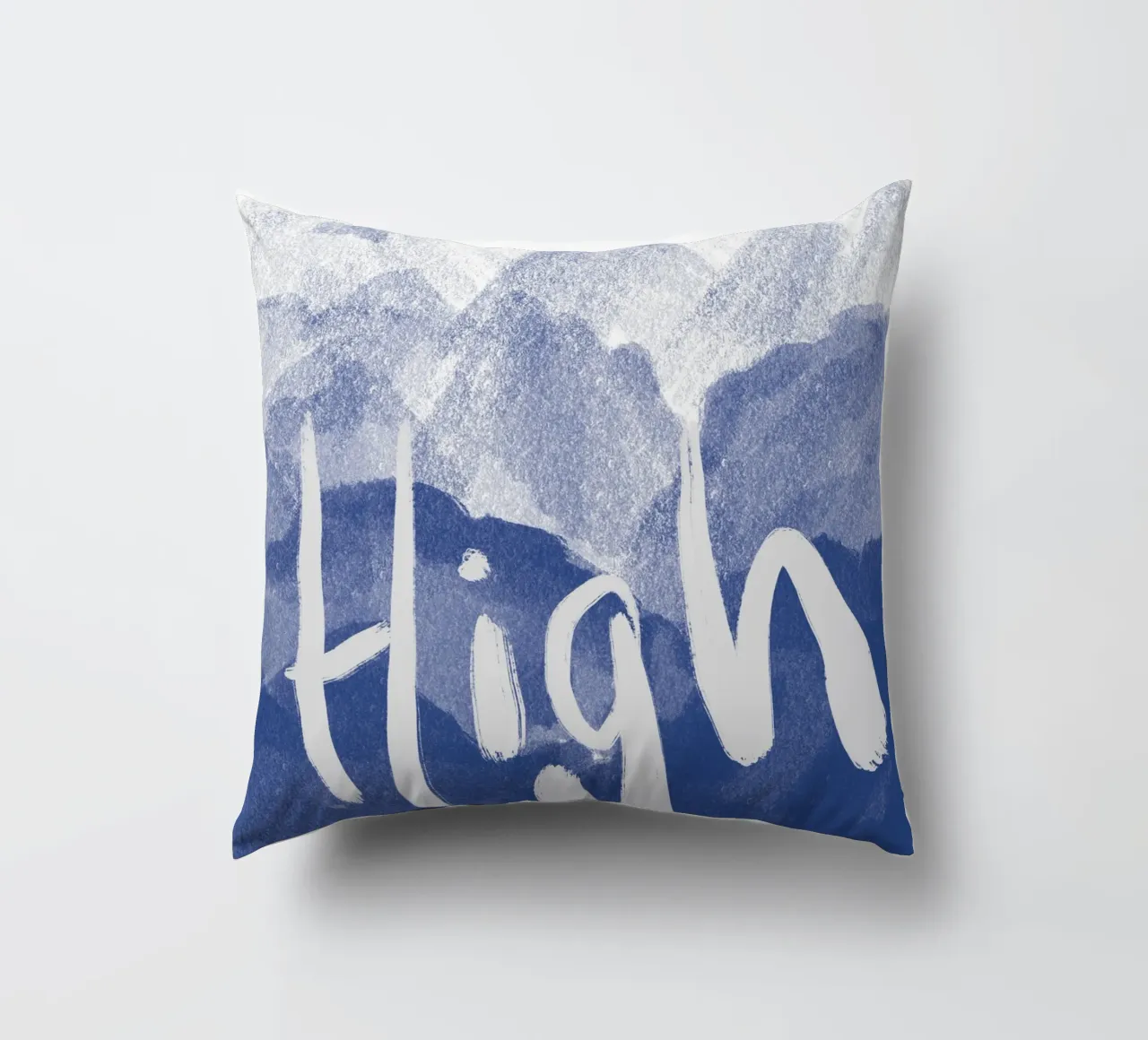 high in the mountains cuscino da STOLZE GRAFIK