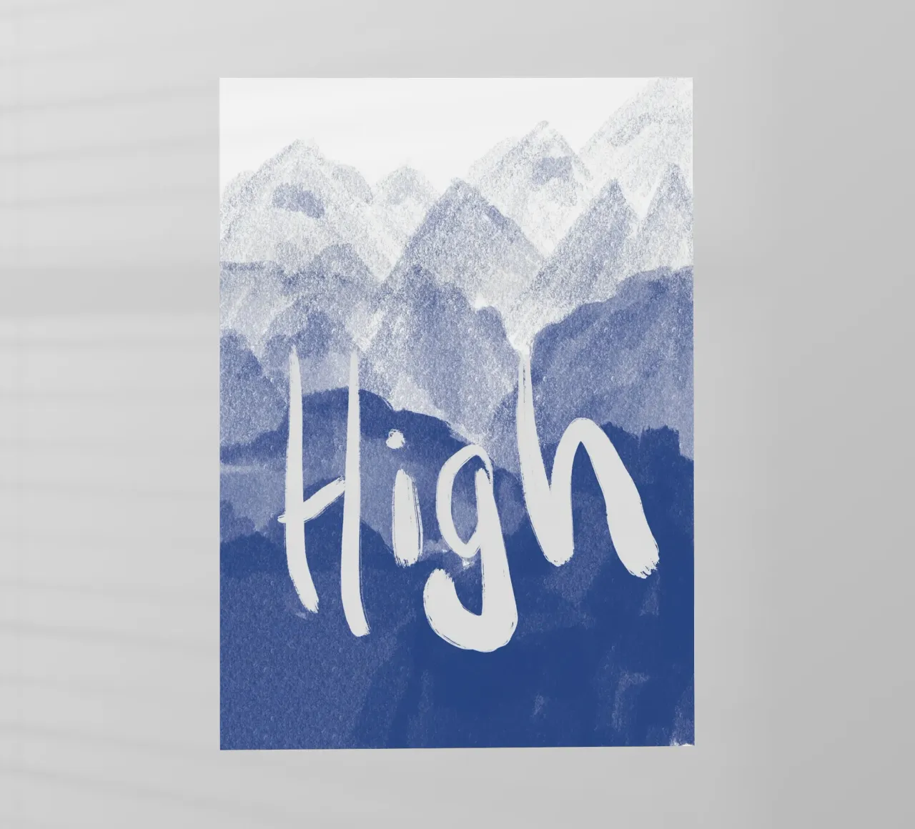 high in the mountains pellicola backlit da STOLZE GRAFIK